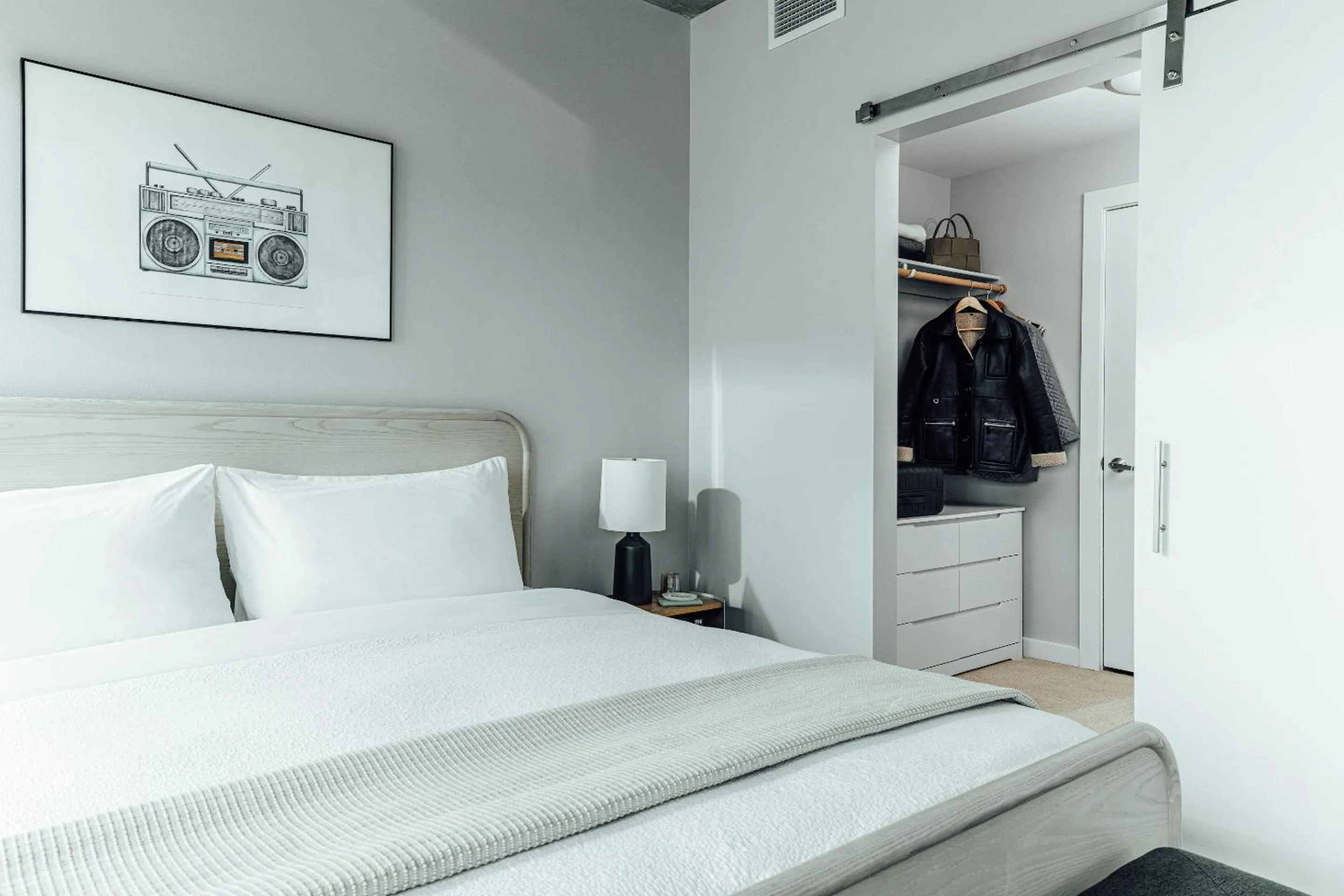 Bedroom, Bed in Mint House Denver - Downtown Union Station