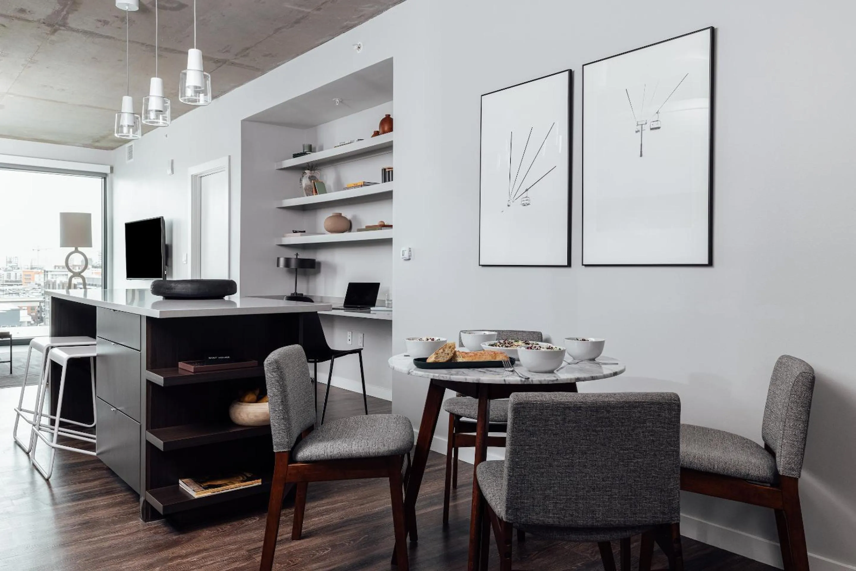 Dining area in Mint House Denver - Downtown Union Station
