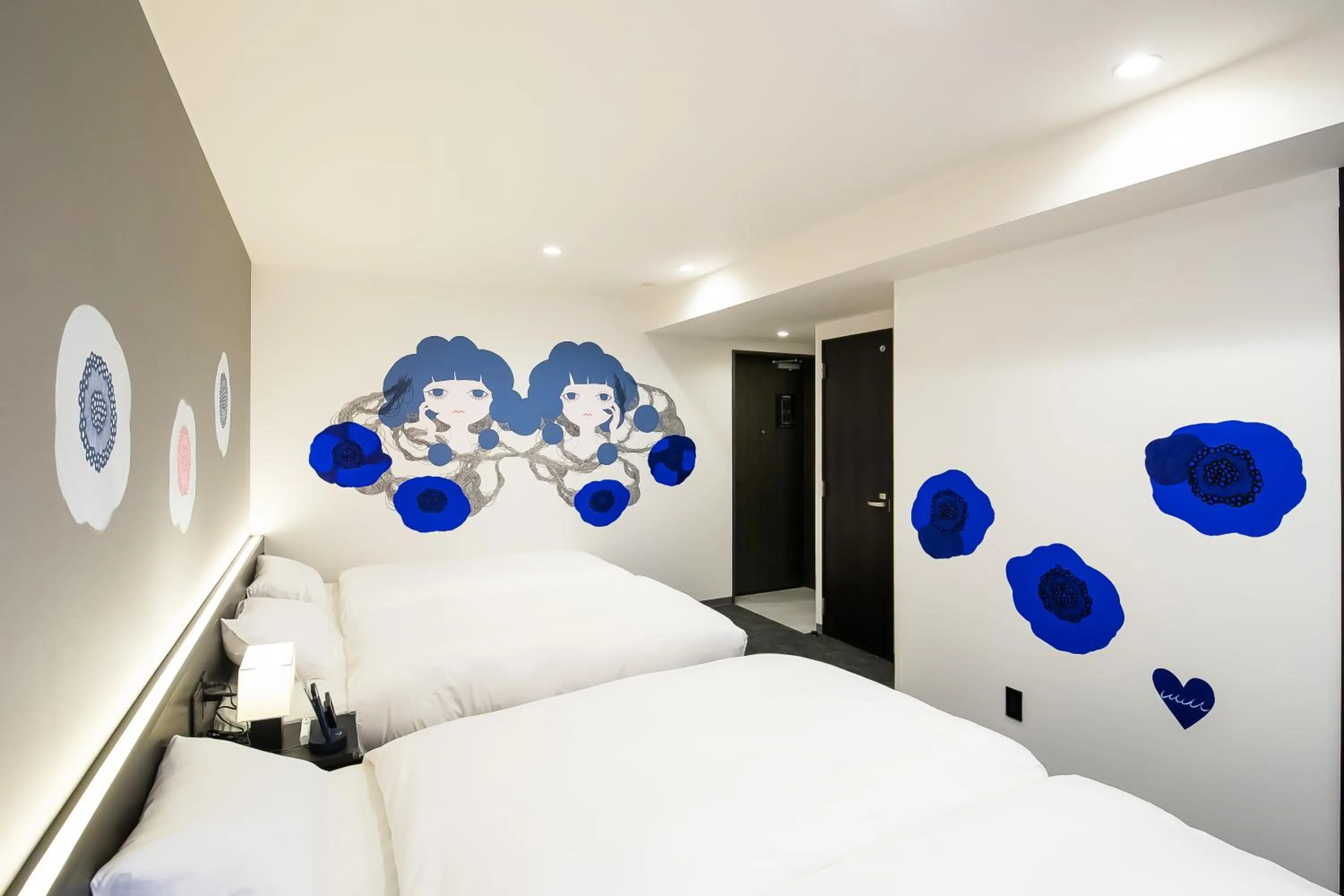 Bed in Akari Nijo-jo