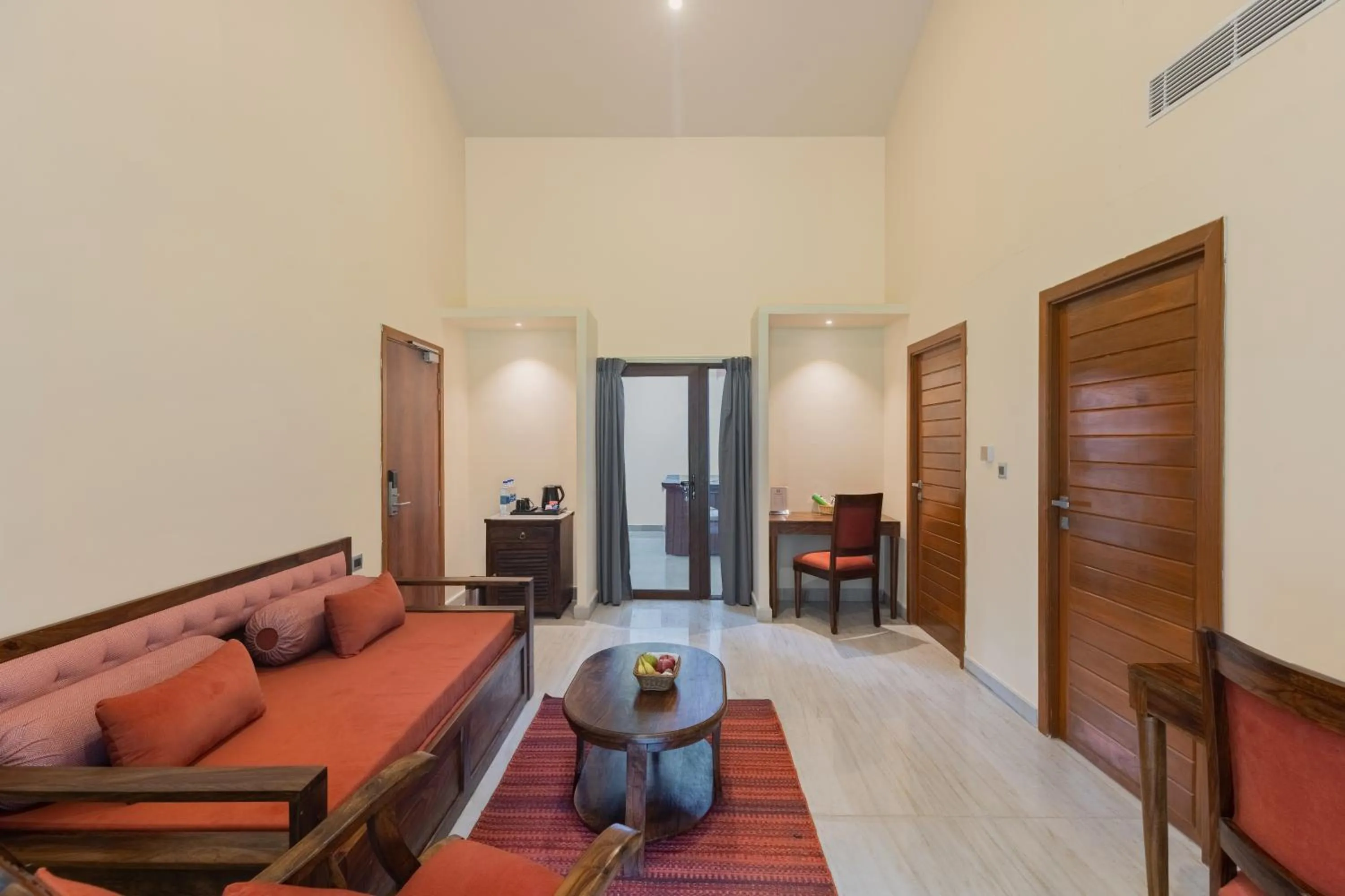 Bed in Aranya Vilas - A Nature Resort