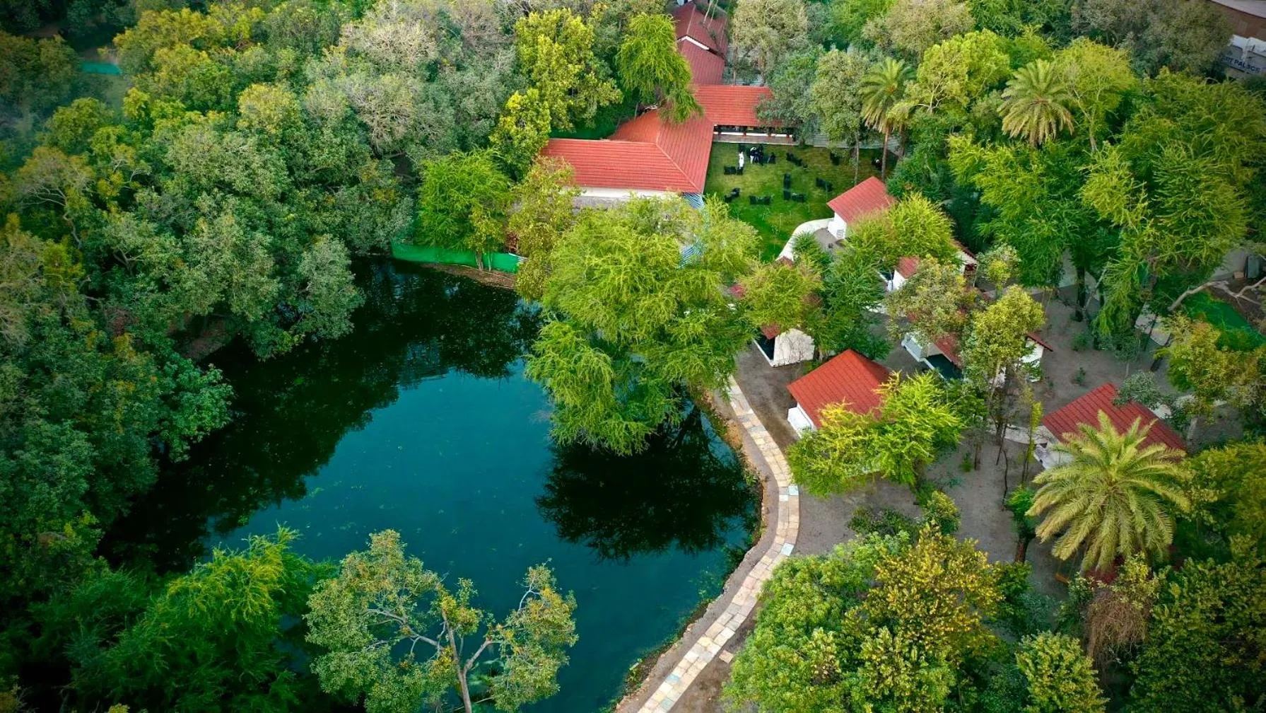 Bird's eye view in Aranya Vilas - A Nature Resort
