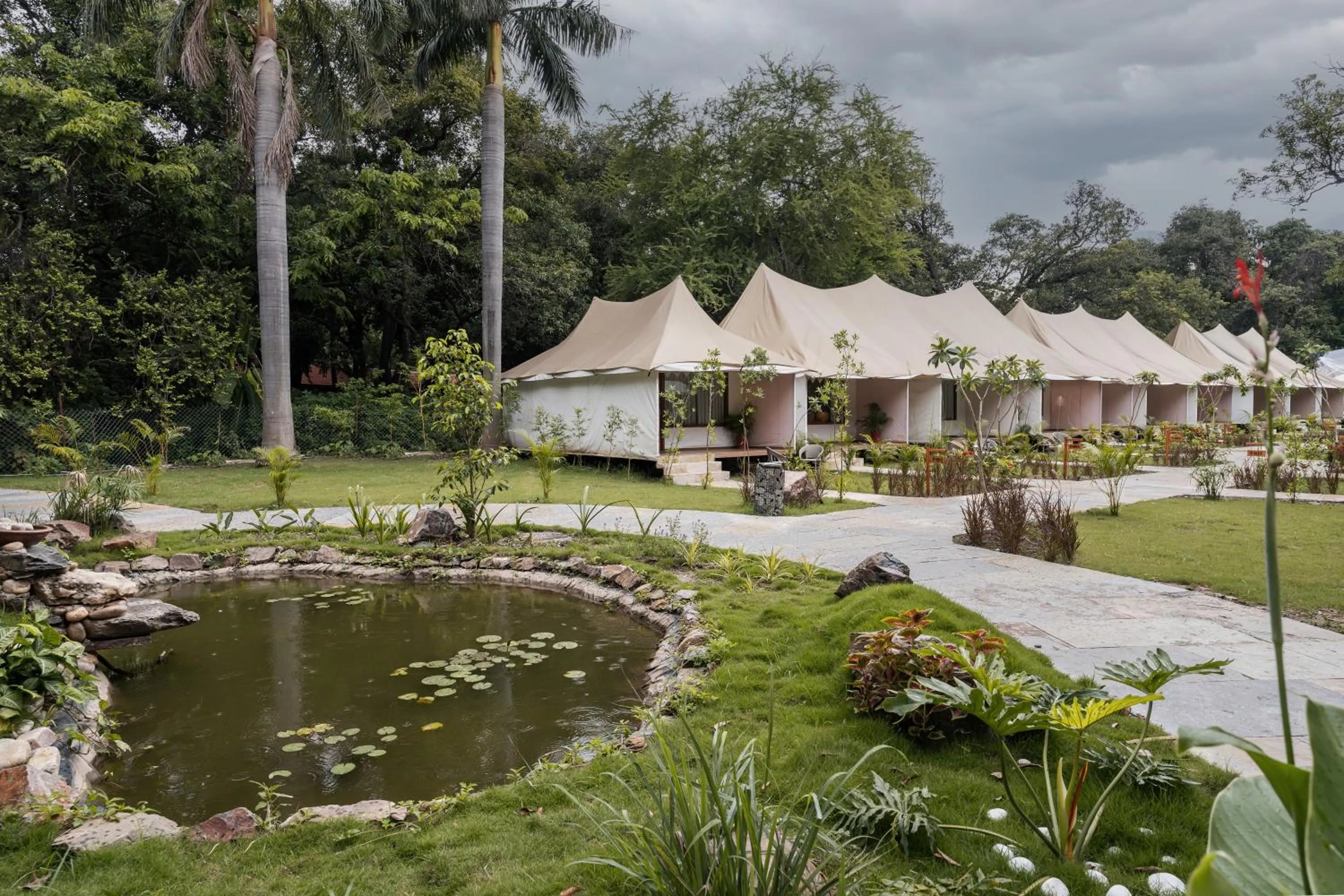 Natural landscape in Aranya Vilas - A Nature Resort