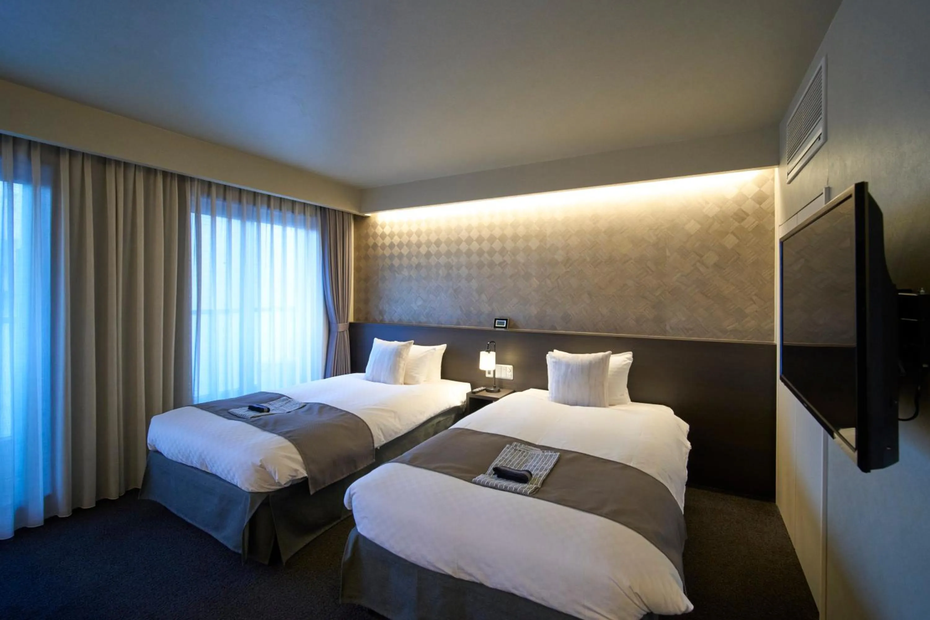 TV and multimedia, Bed in Kyohotel Kishotei Goshominami