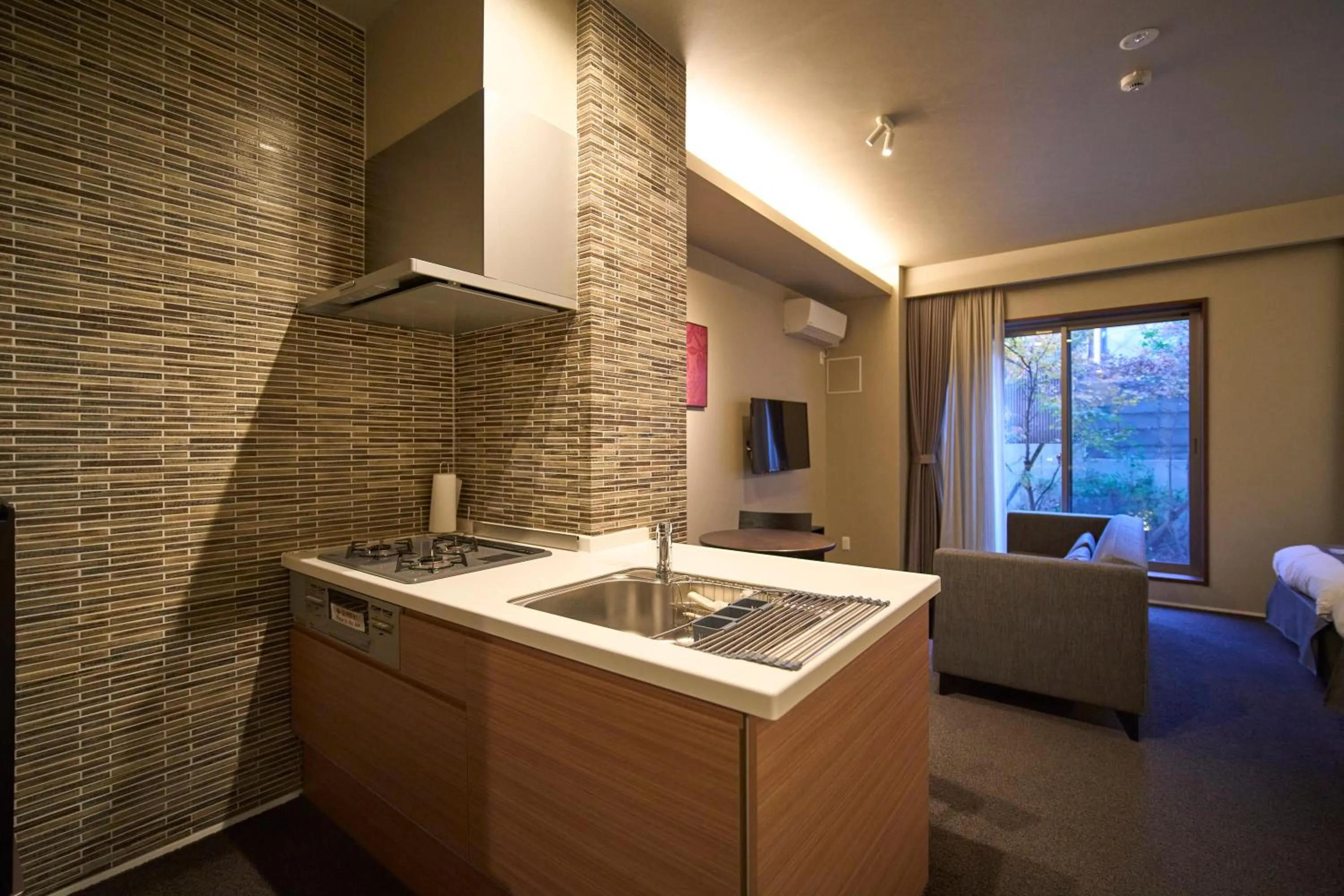 Kitchen or kitchenette in Kyohotel Kishotei Goshominami