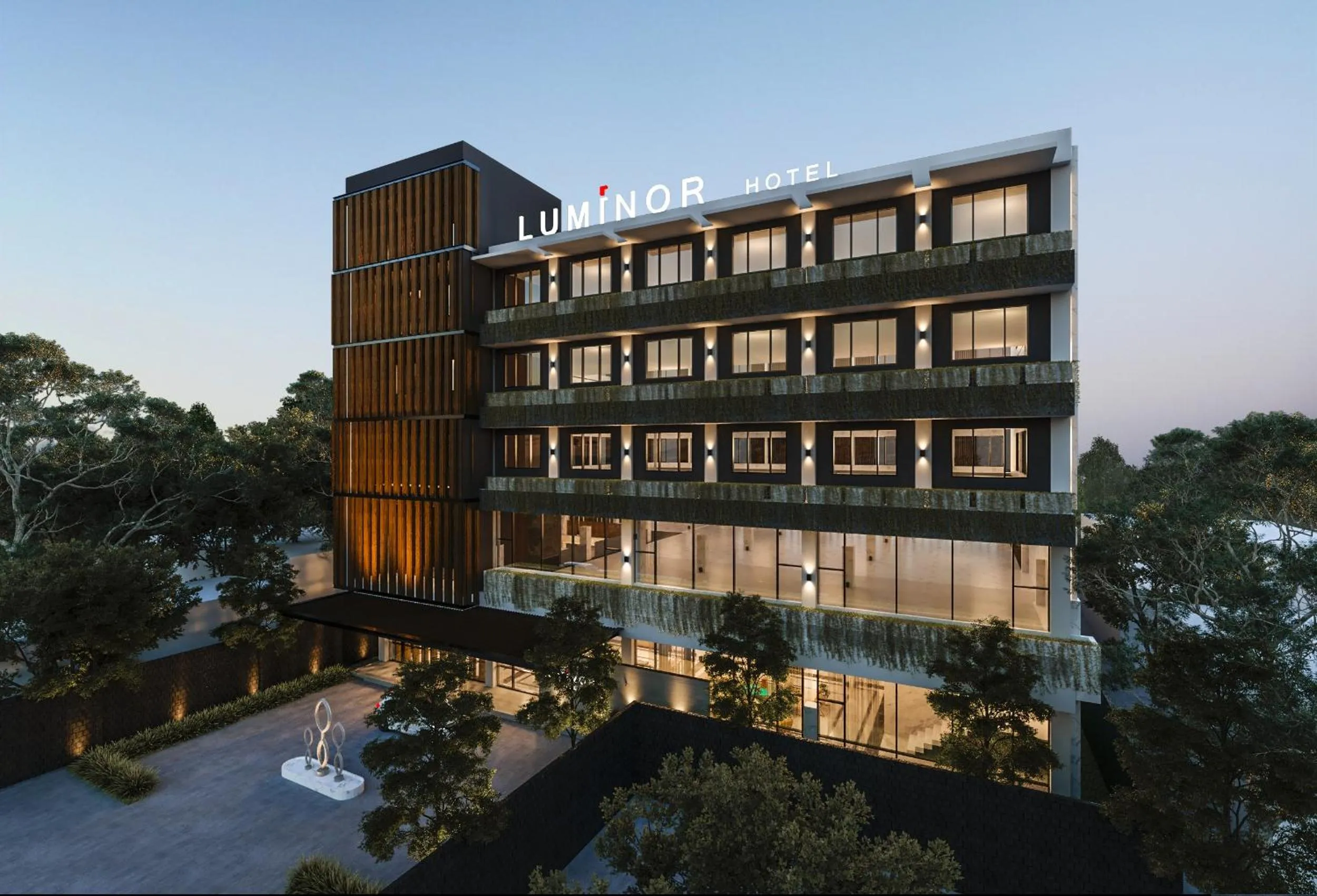 Property building in Luminor Hotel Tanjung Selor By WH