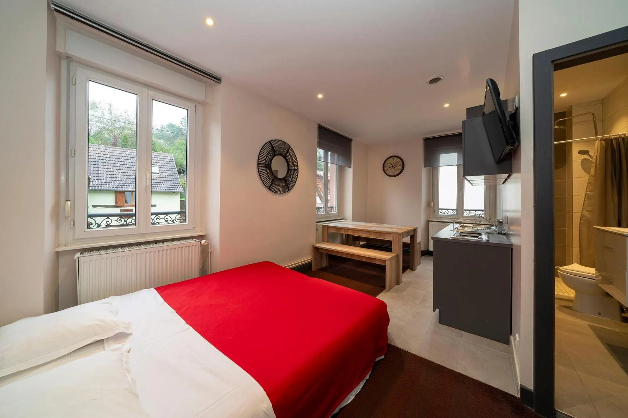 Bed in Hôtel du Parc, Restaurant, Spa & Wellness