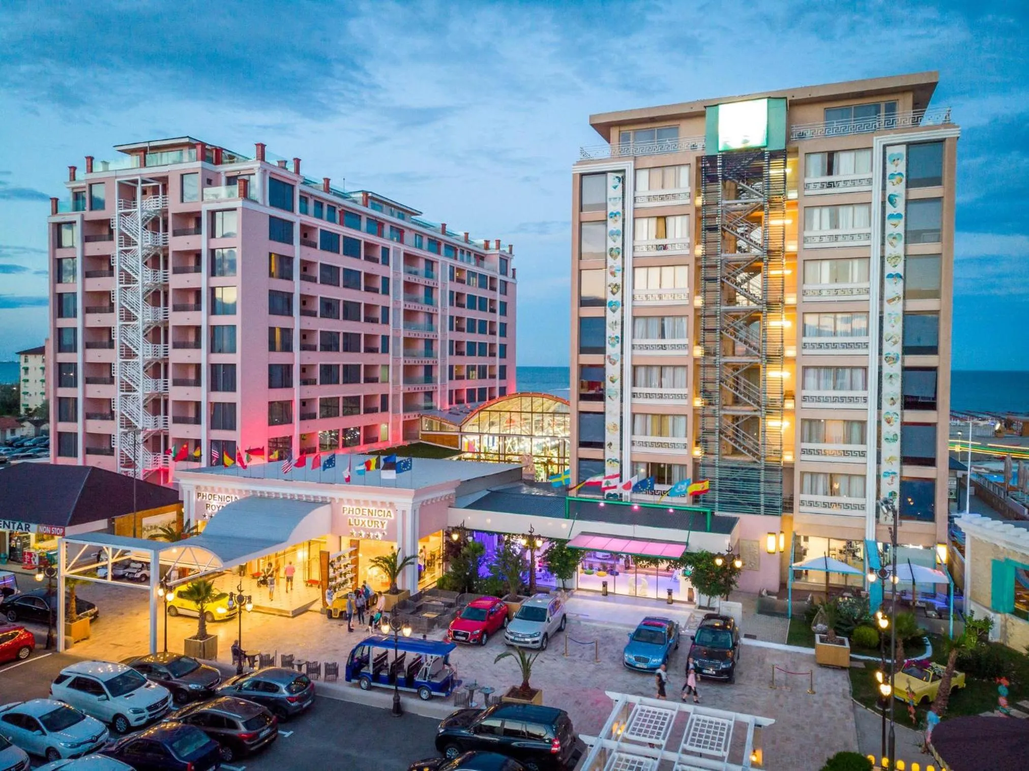 Facade/entrance in Phoenicia Luxury Hotel