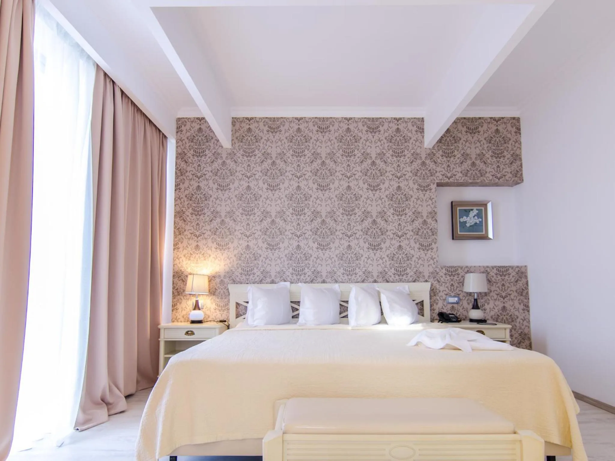 Bed in Phoenicia Luxury Hotel