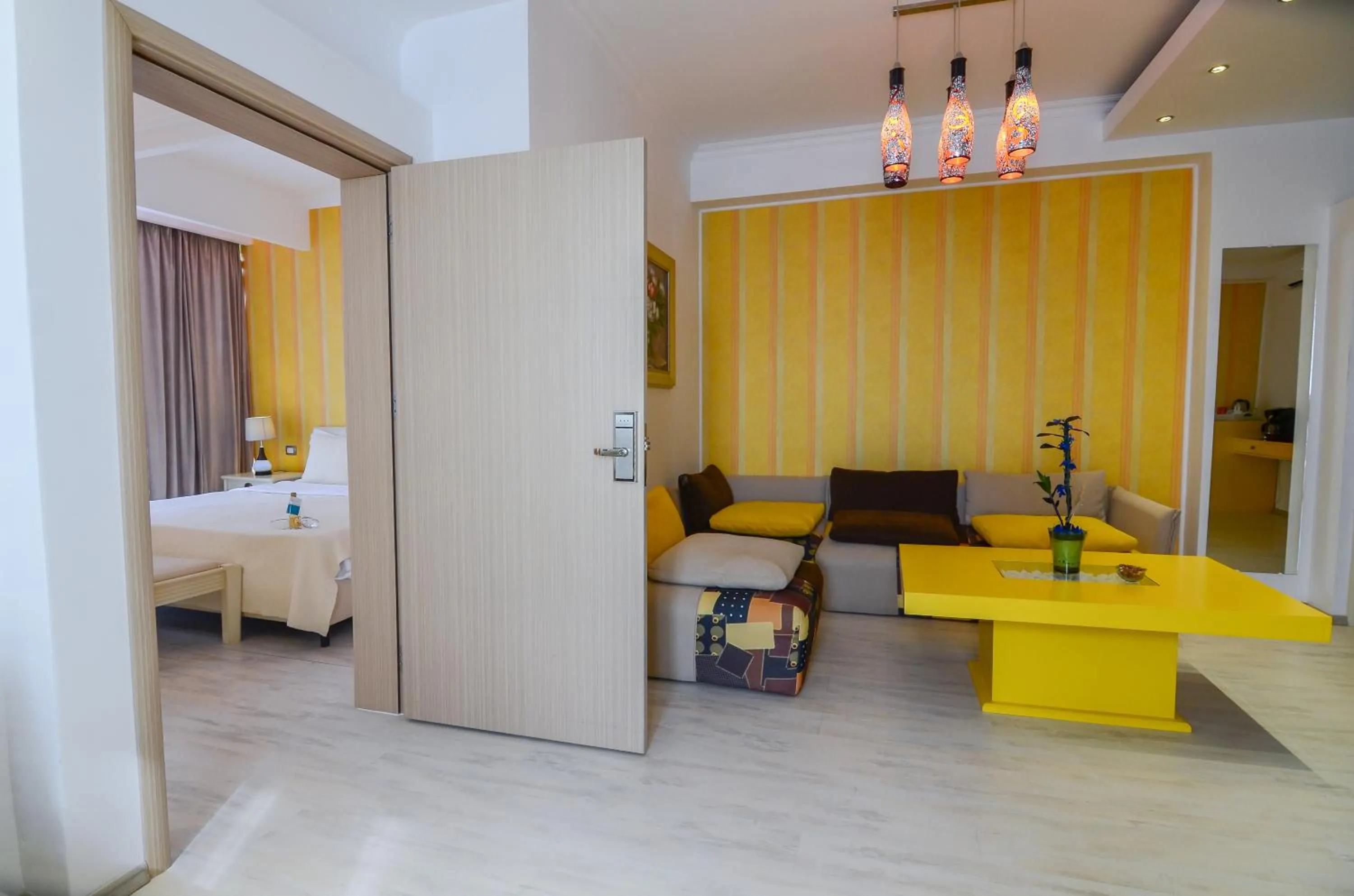 Living room, Bed in Phoenicia Luxury Hotel