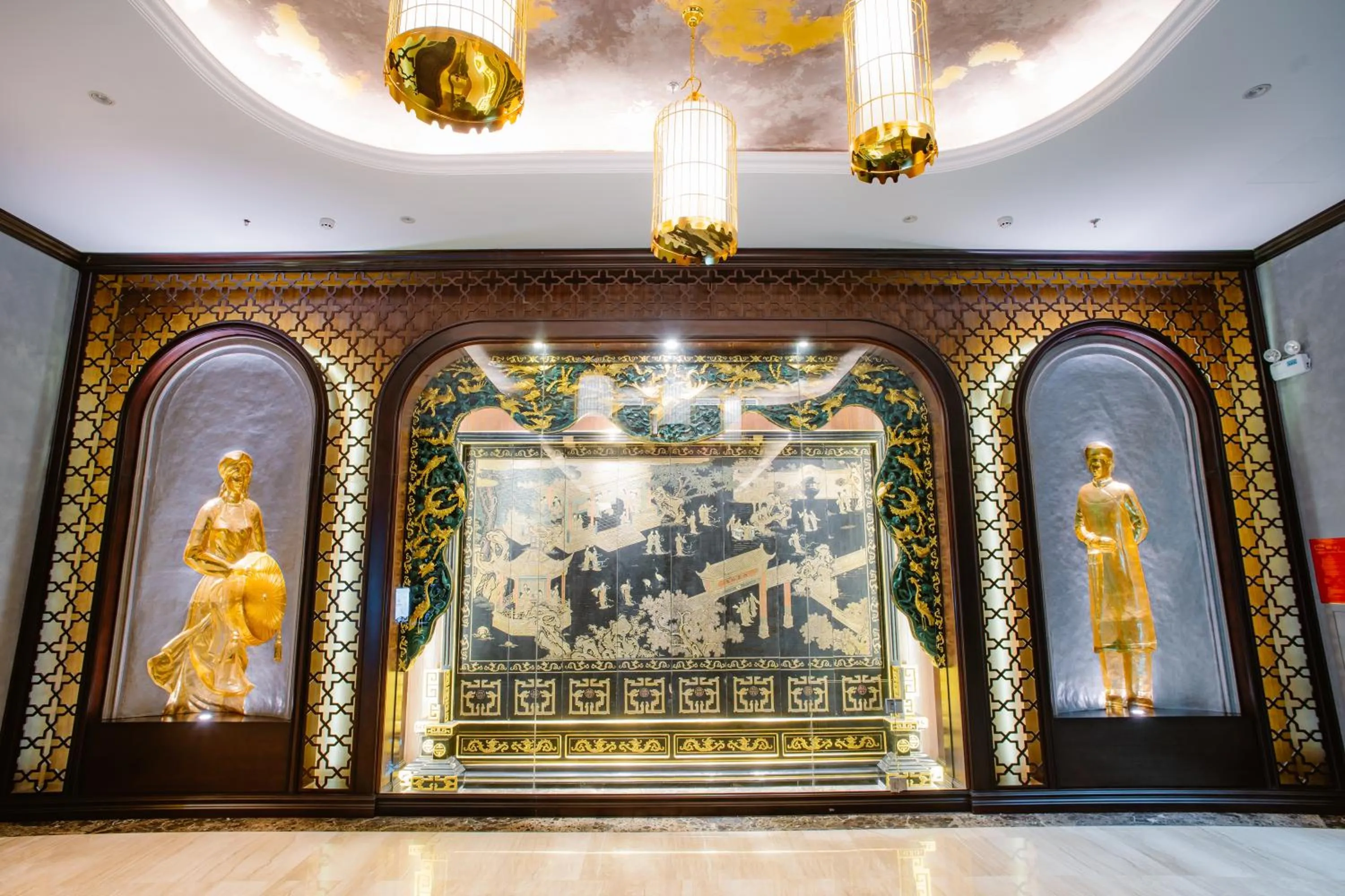 Lobby or reception in Grand Phoenix Hotel Bac Ninh