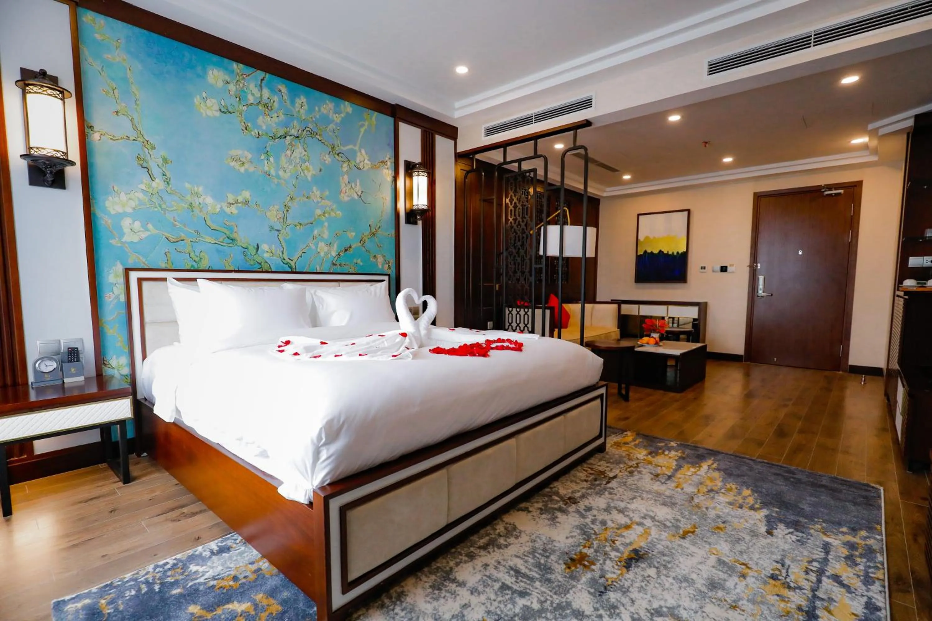 Photo of the whole room, Bed in Grand Phoenix Hotel Bac Ninh