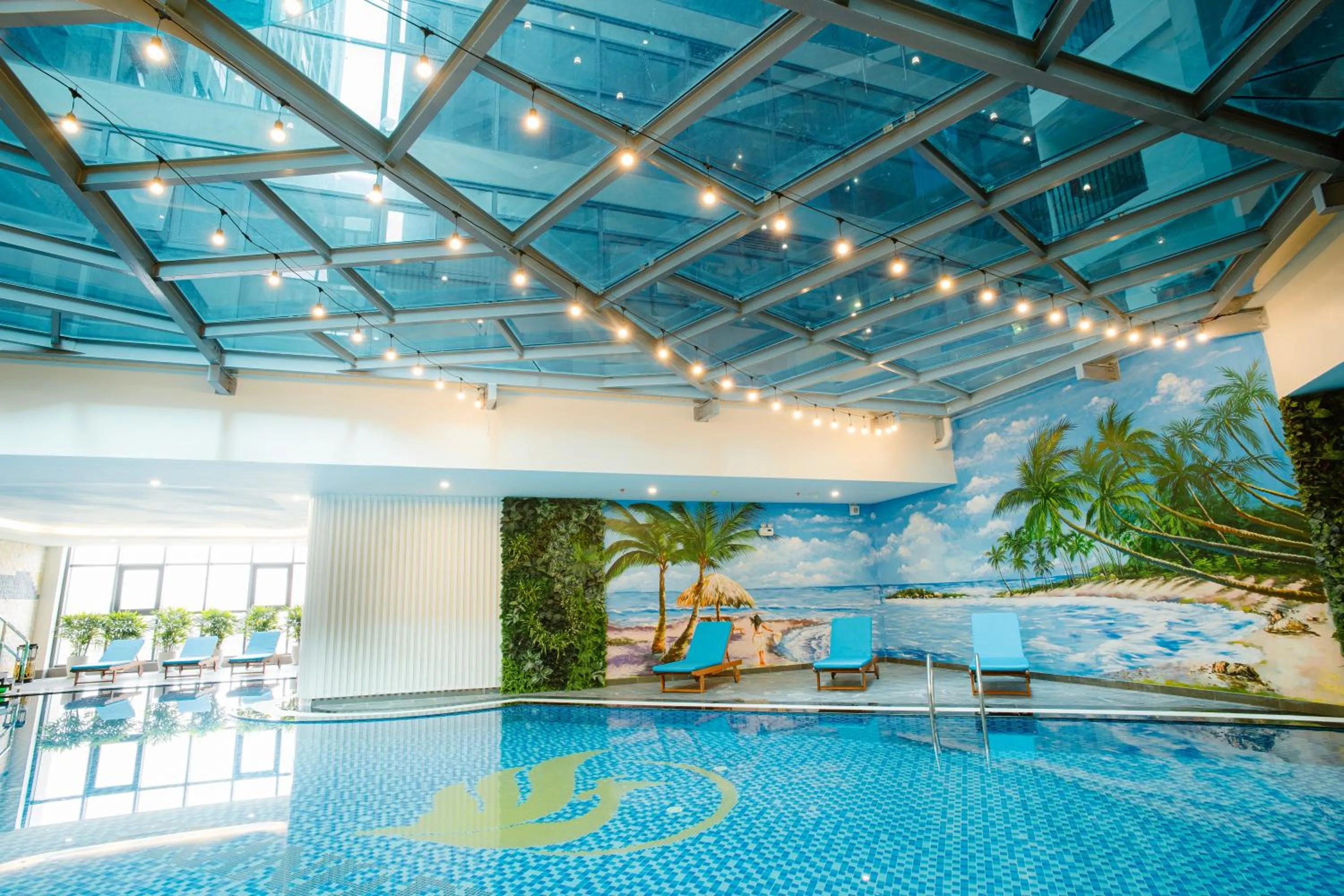 Pool view in Grand Phoenix Hotel Bac Ninh