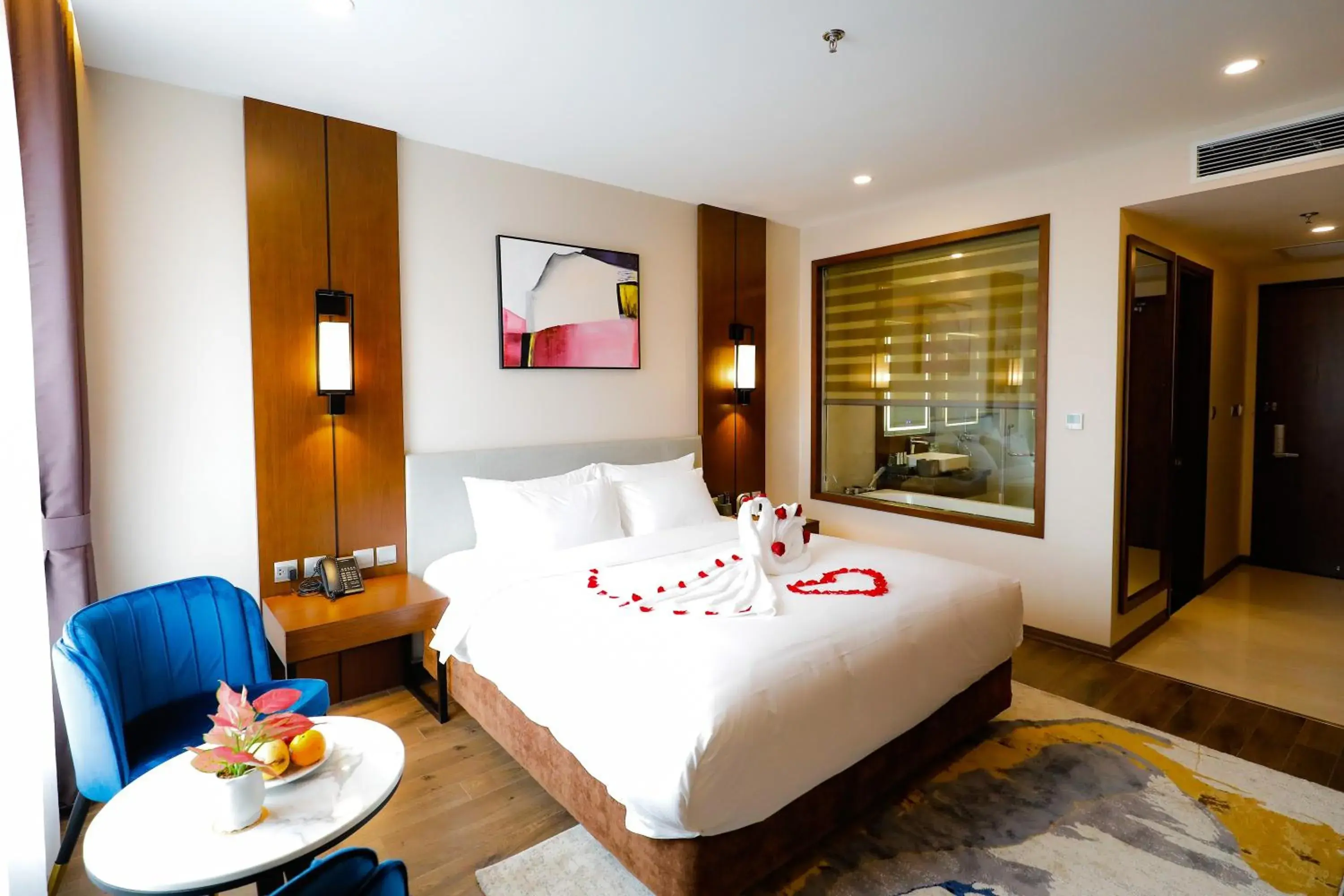 Double Room with Garden View - single occupancy in Grand Phoenix Hotel Bac Ninh Double Room with Garden View - single occupancy in Grand Phoenix Hotel Bac Ninh