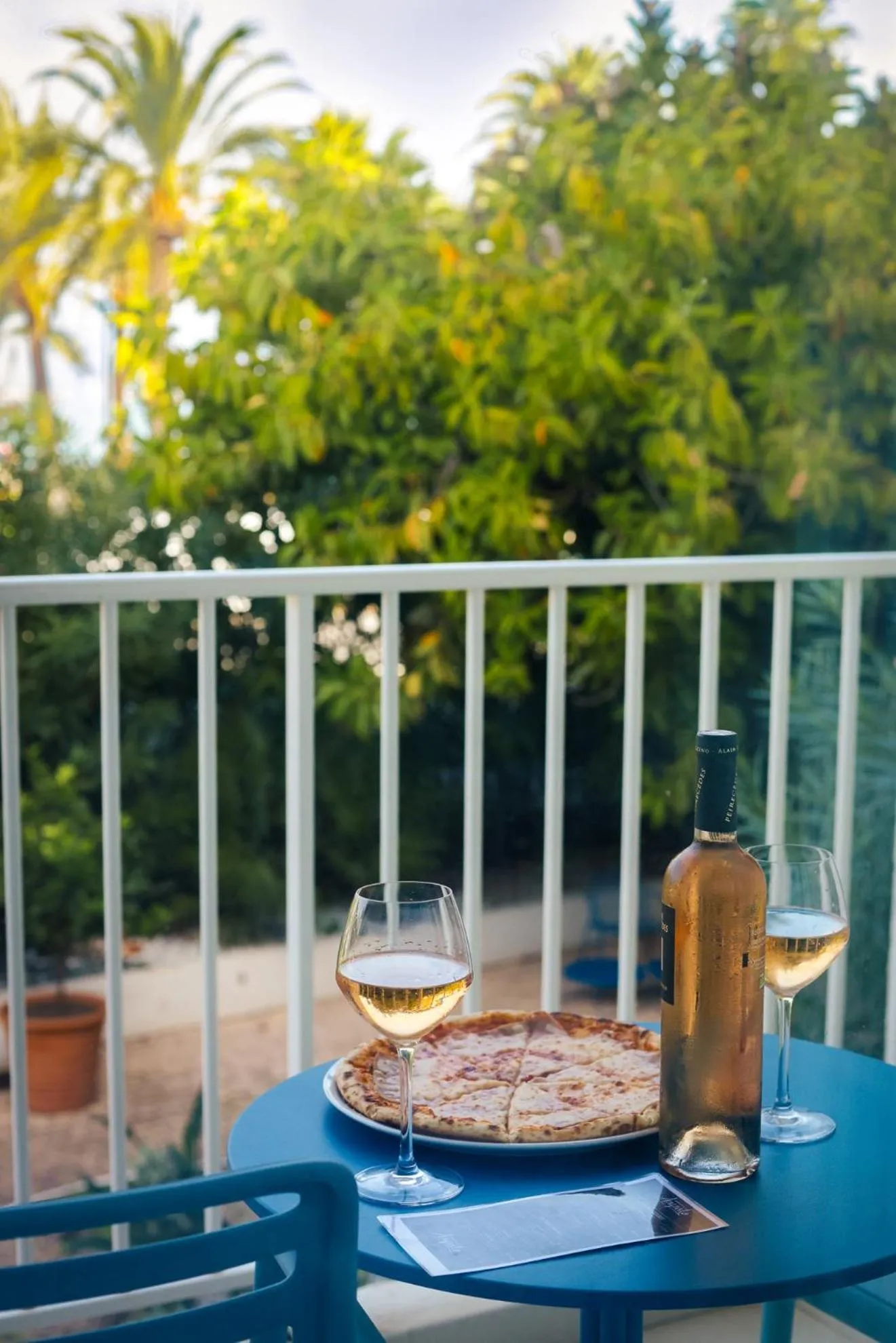 Patio in Hôtel Josse