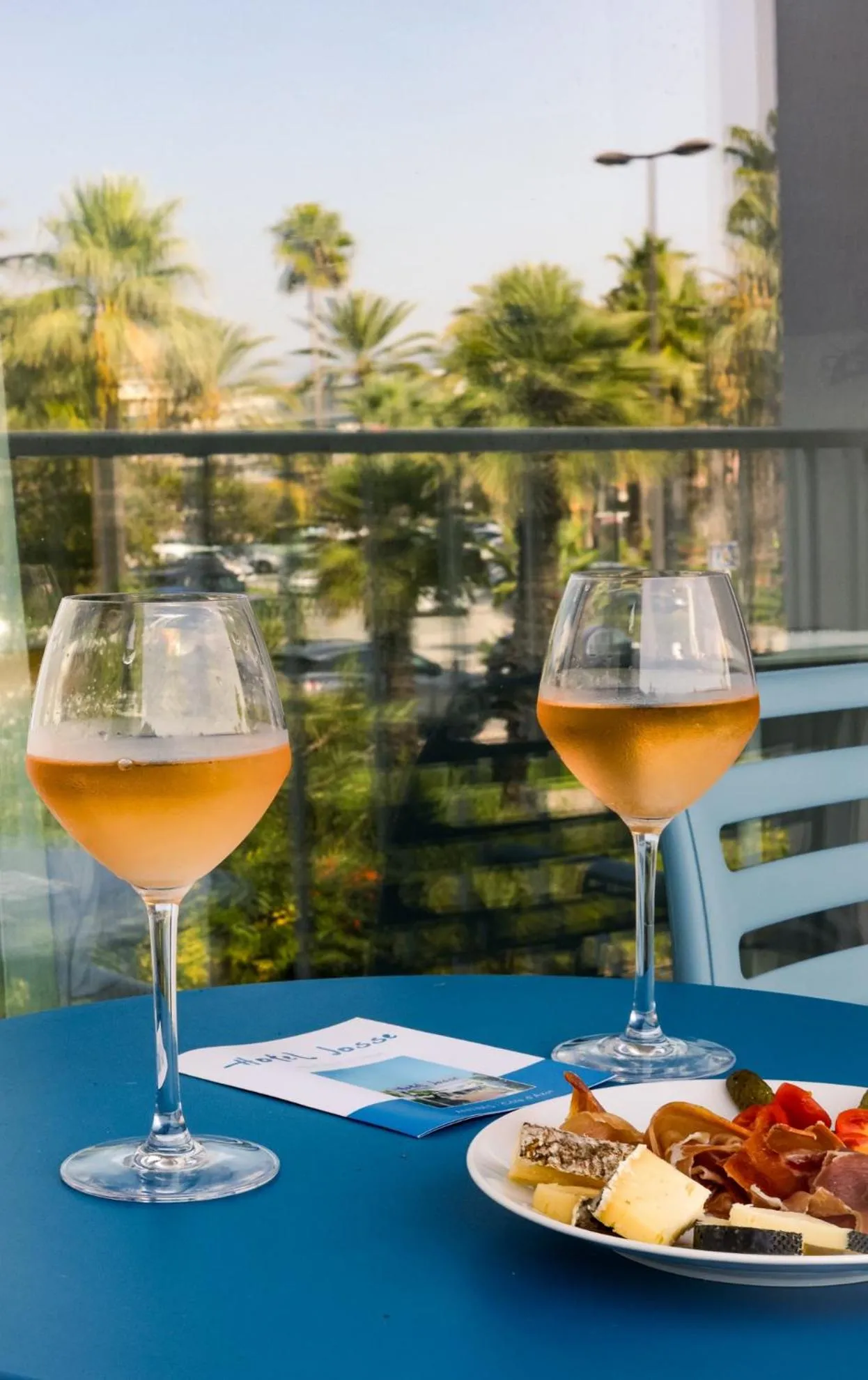 Patio in Hôtel Josse