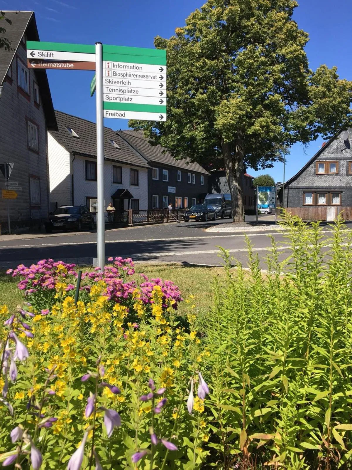 Property building in Haus Linde Frauenwald am Rennsteig