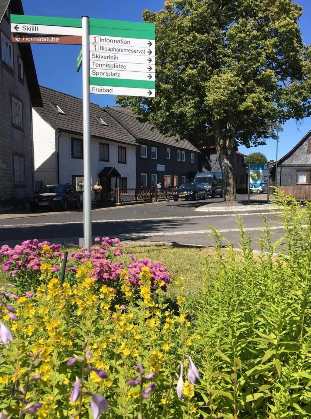 Facade/entrance in Haus Linde Frauenwald am Rennsteig