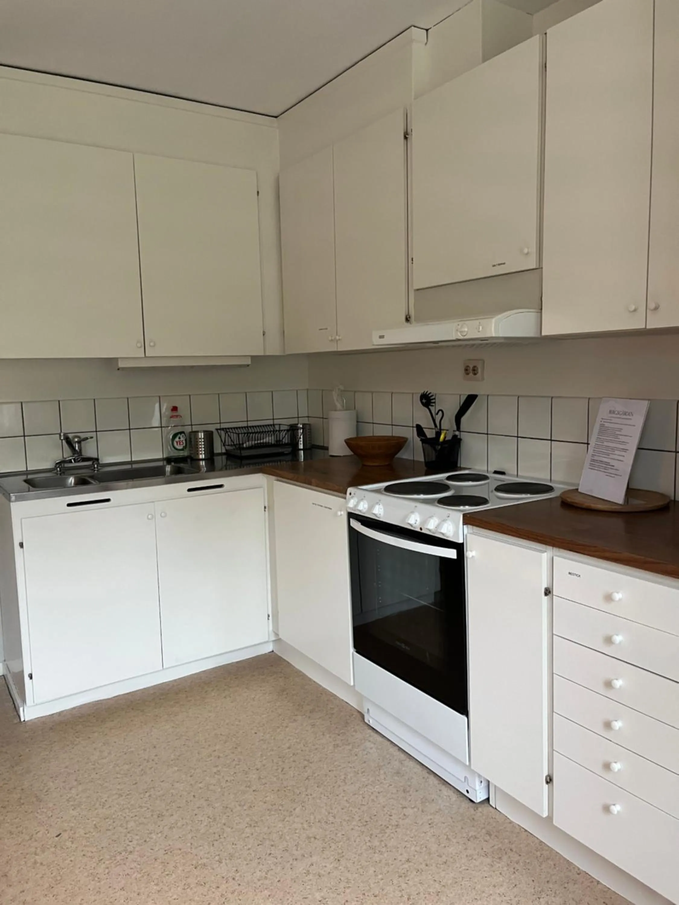 Kitchen or kitchenette in Bergsgården Hotell & Konferens