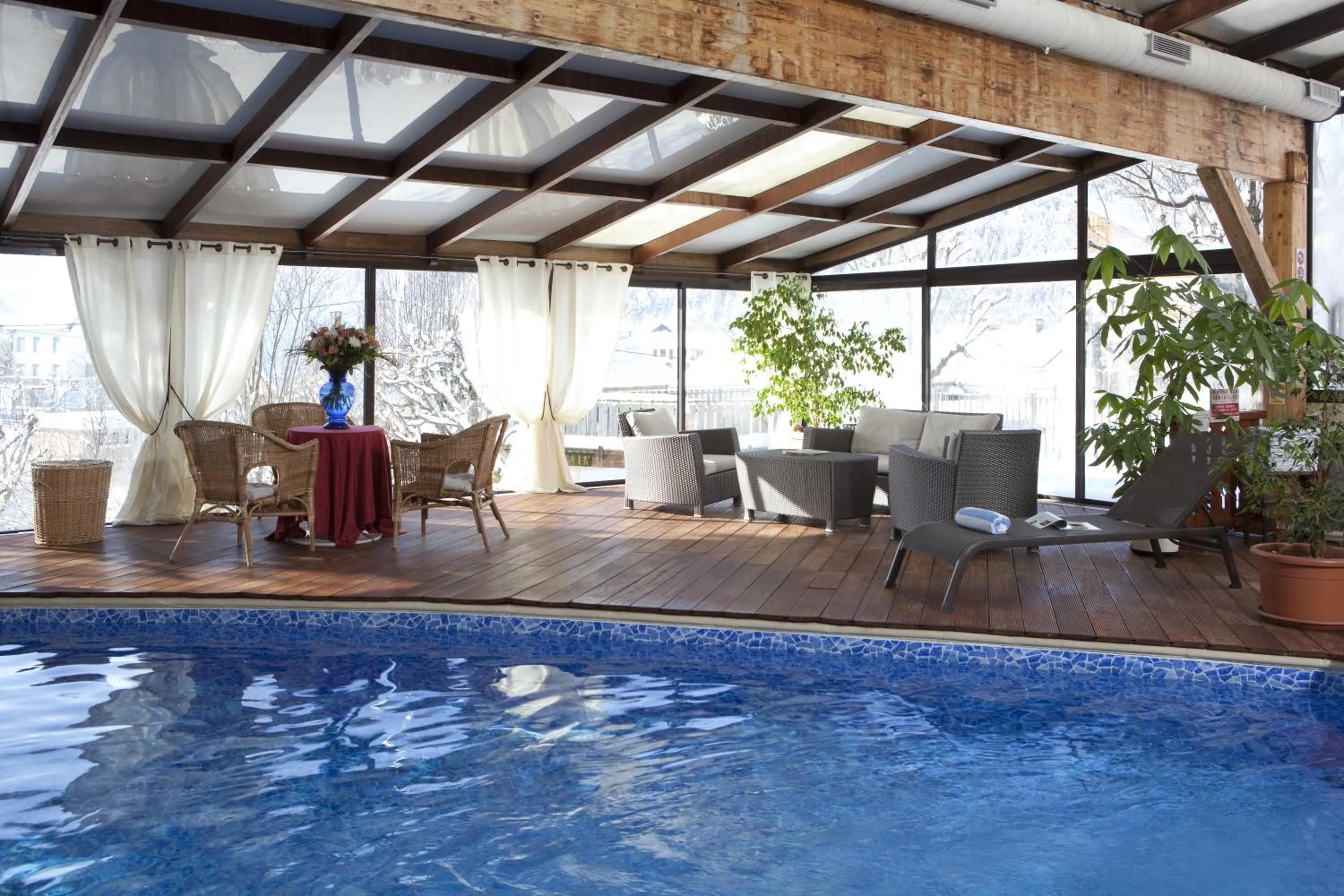 Swimming pool in Hotel Christiania