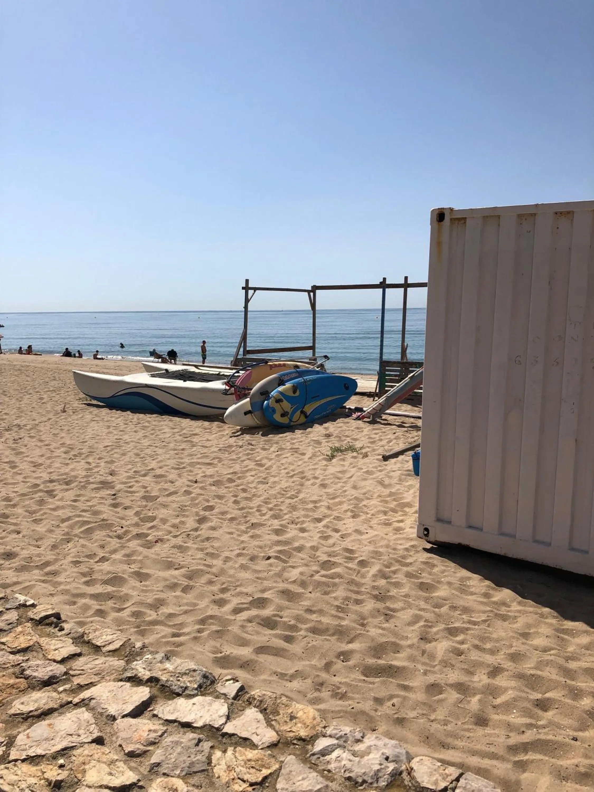Canoeing in Face à La Mer