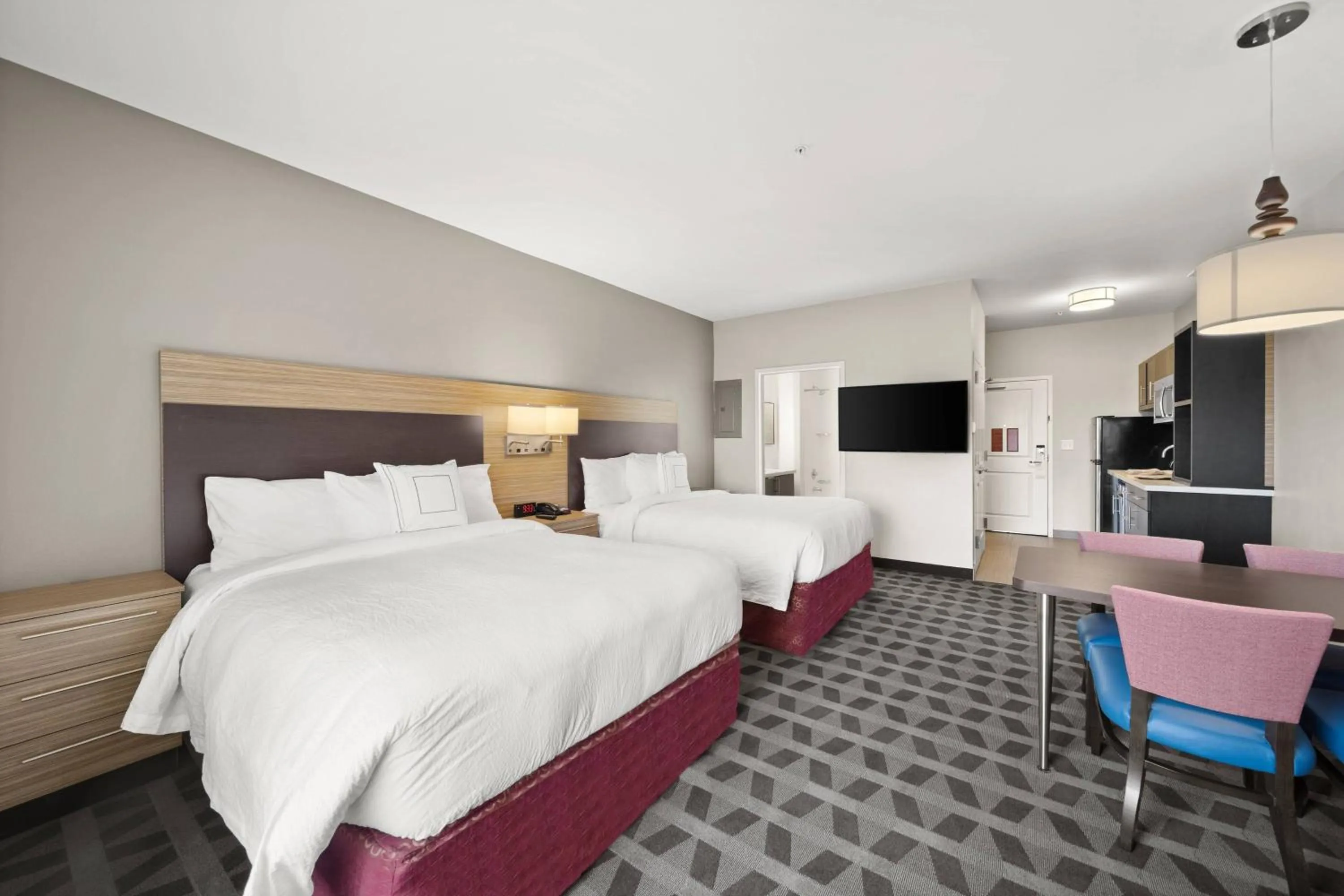 Photo of the whole room, Bed in TownePlace Suites Waco Northeast