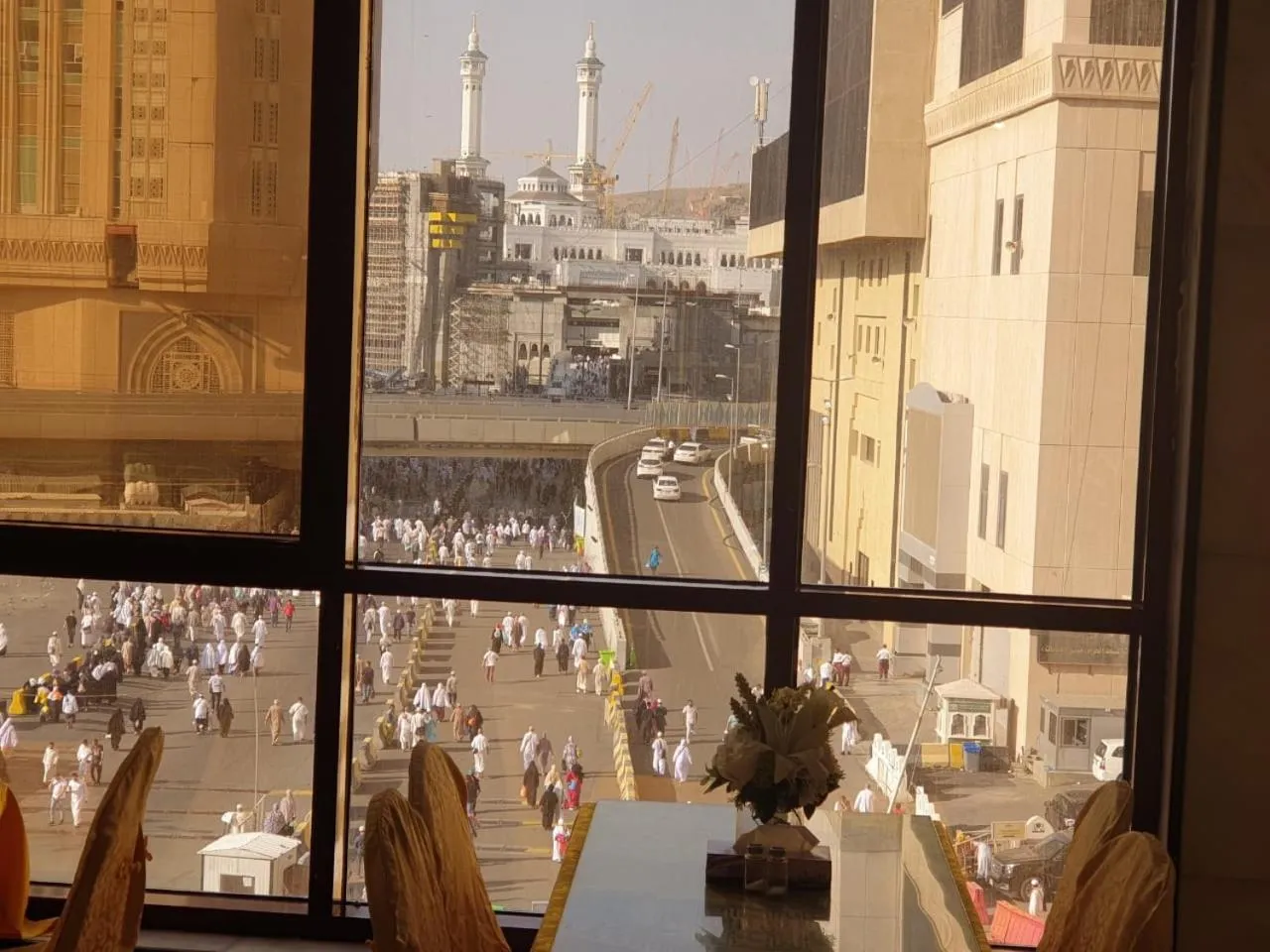 City view in Maysan Al Mashaer Hotel