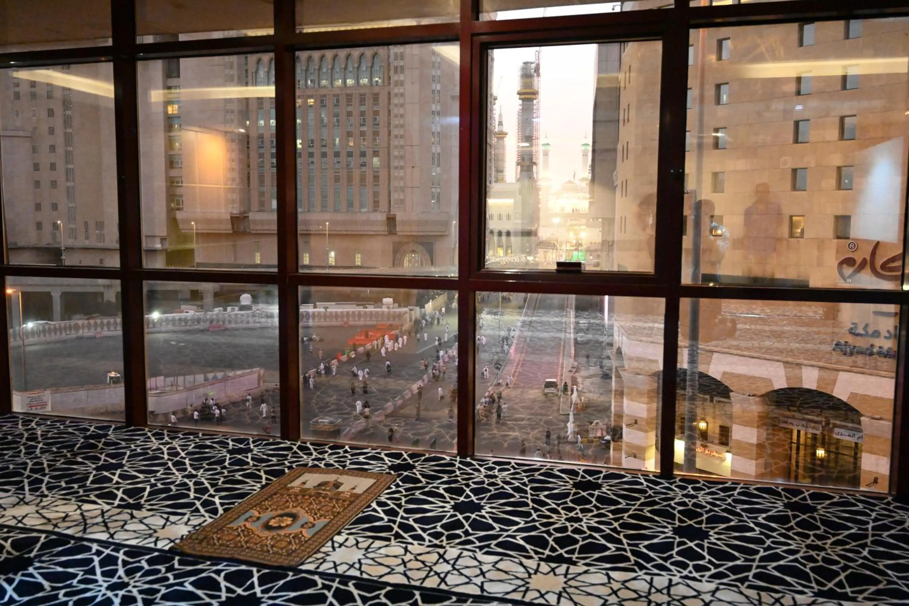 City view in Maysan Al Mashaer Hotel