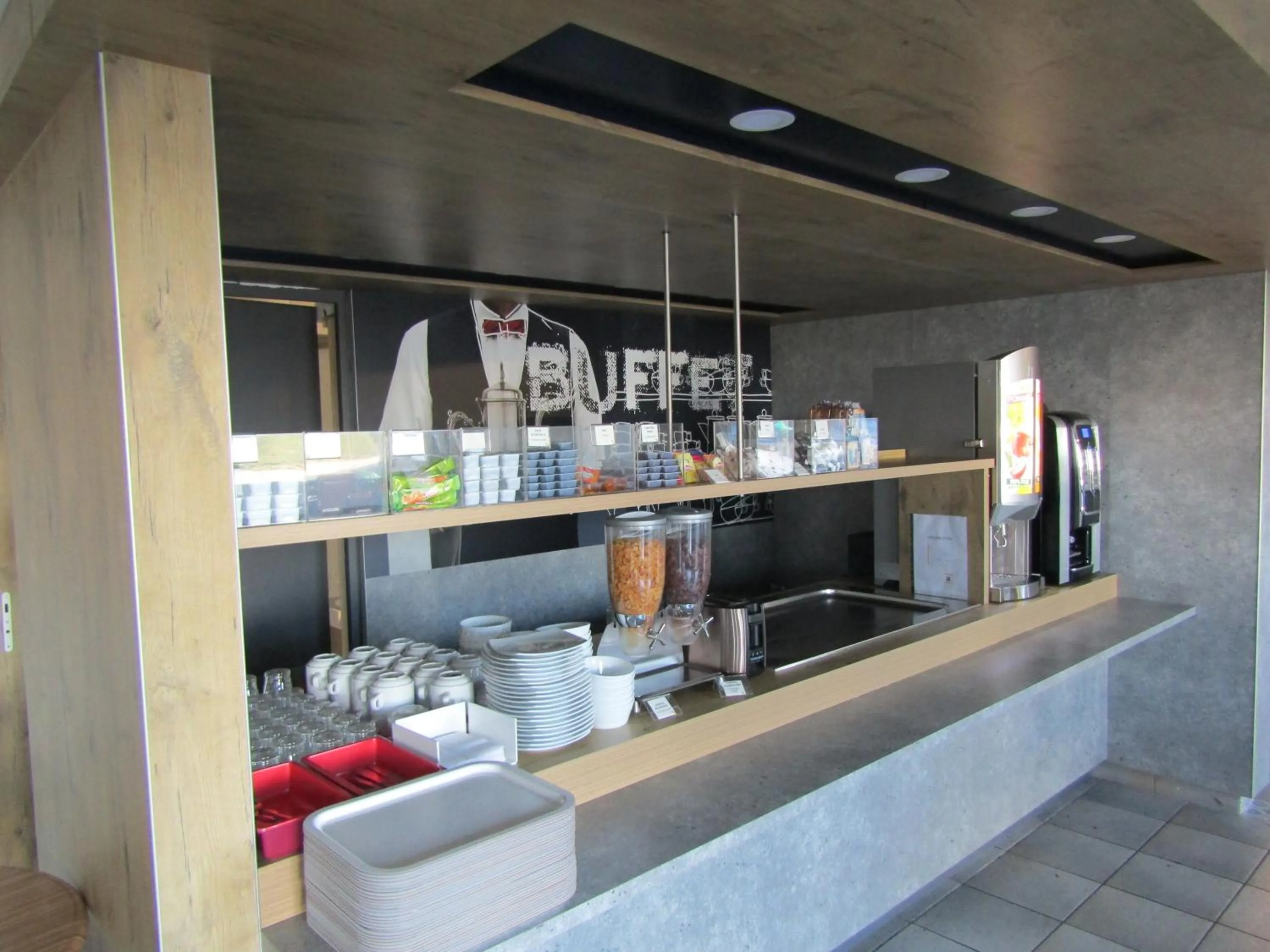 Food close-up in ibis budget Chilly-Mazarin Les Champarts