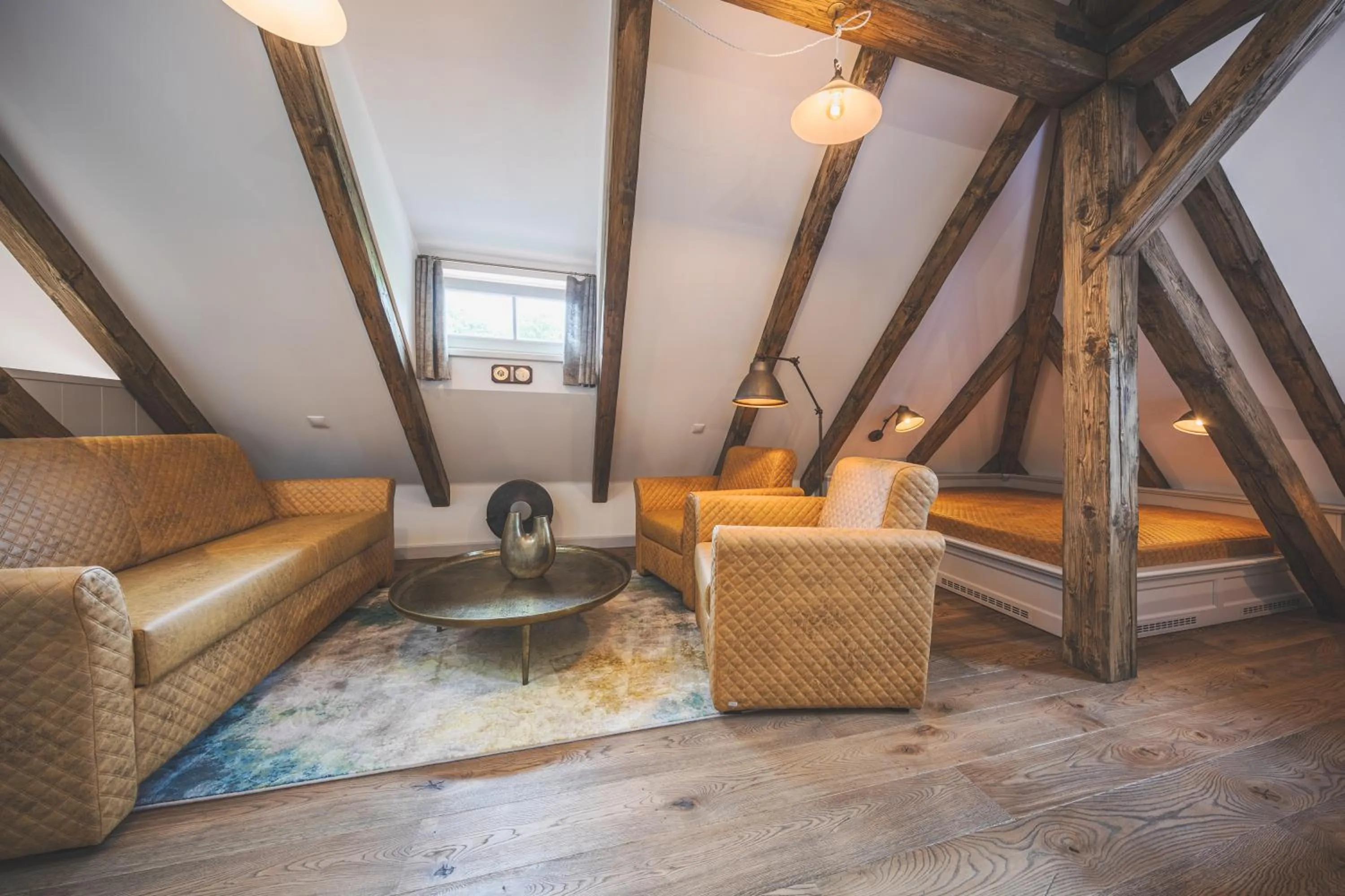 Living room in Apartmány Šupina