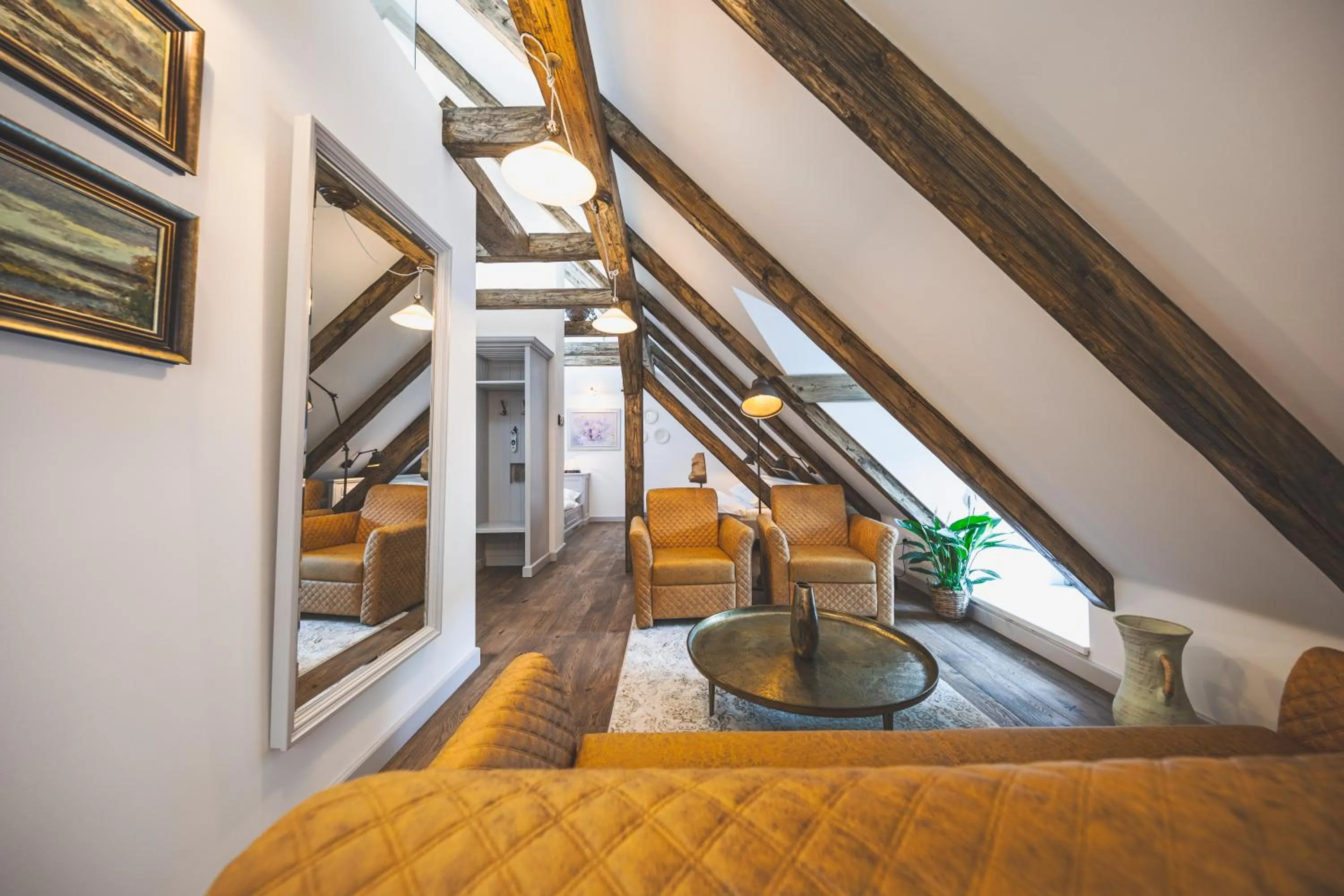 Living room in Apartmány Šupina