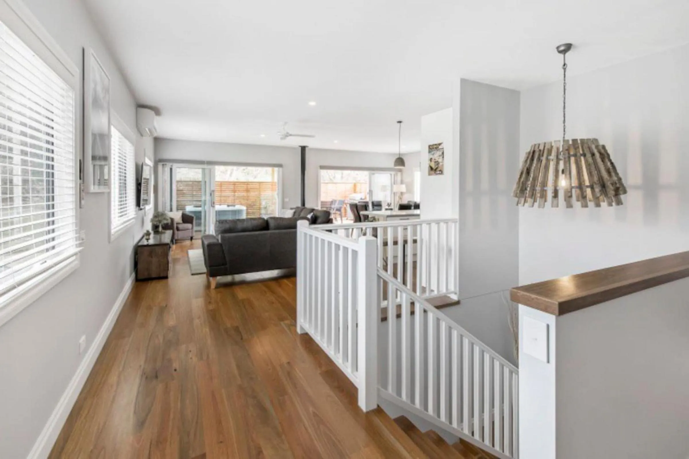 Living room in HALE KUPA Rye Beach House Spa Table Tennis