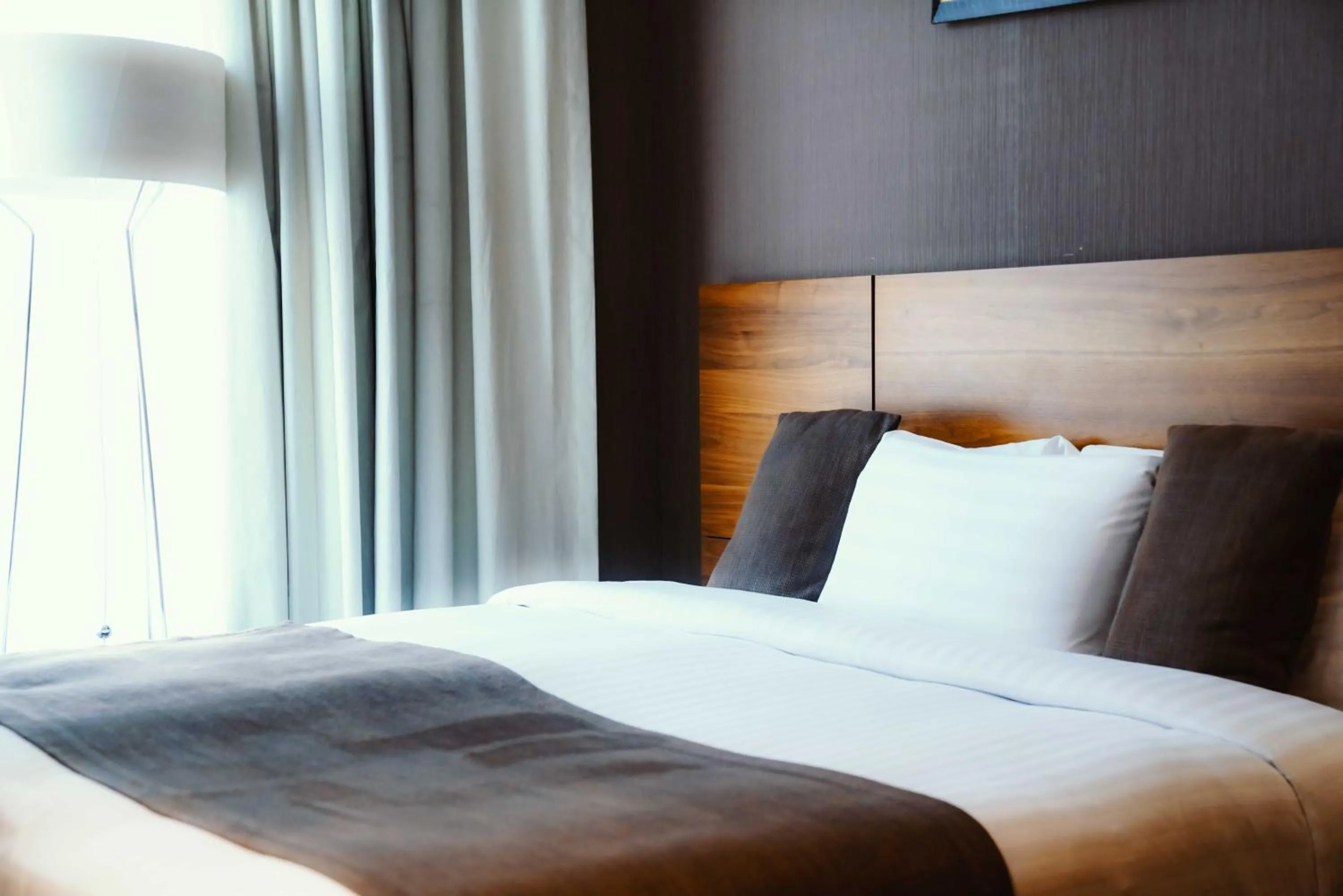 Bed in Nour Althuria Hotel - Elaf Almaqam