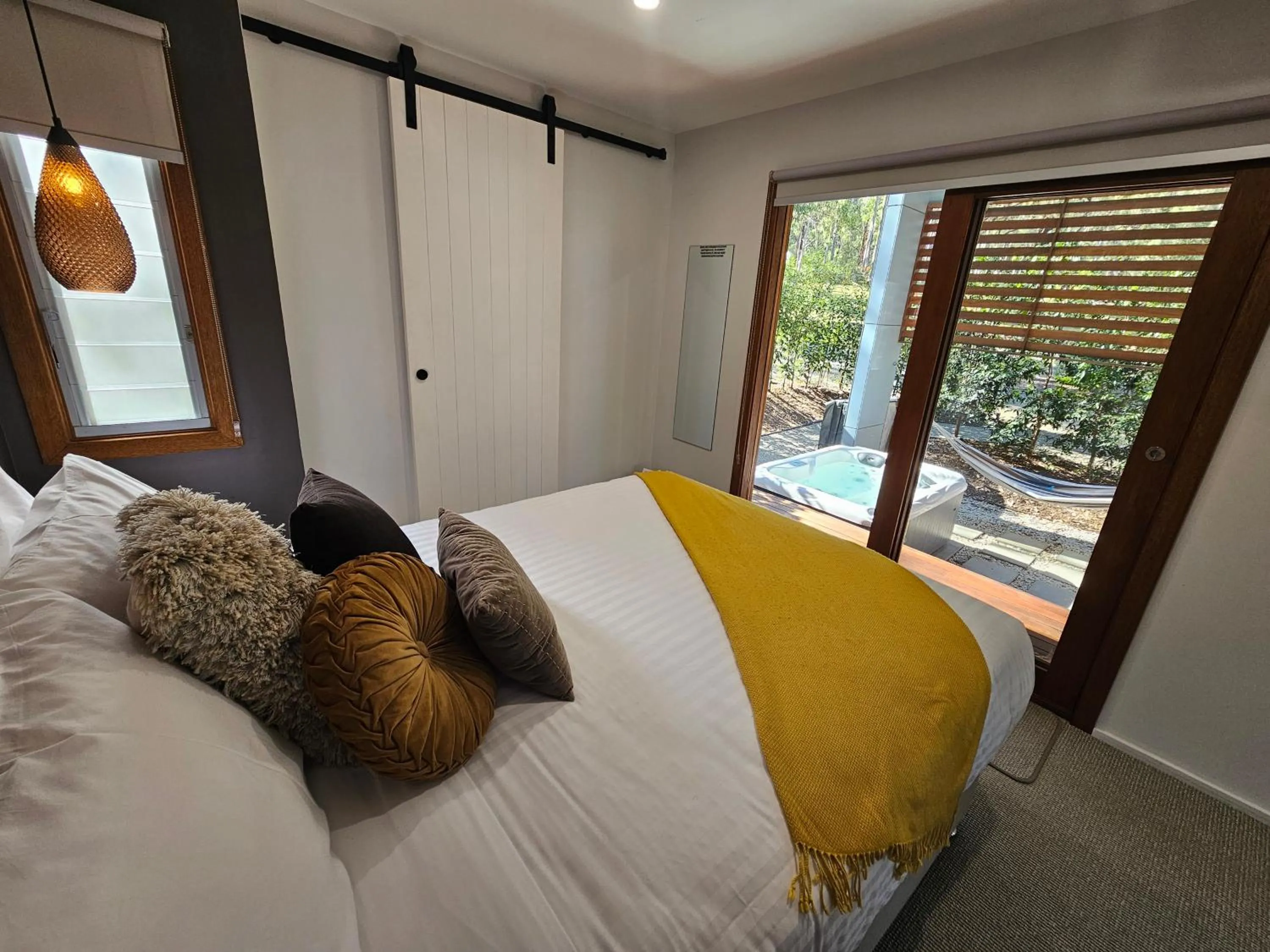 Bed in Tuckers Lane Boutique Accommodation