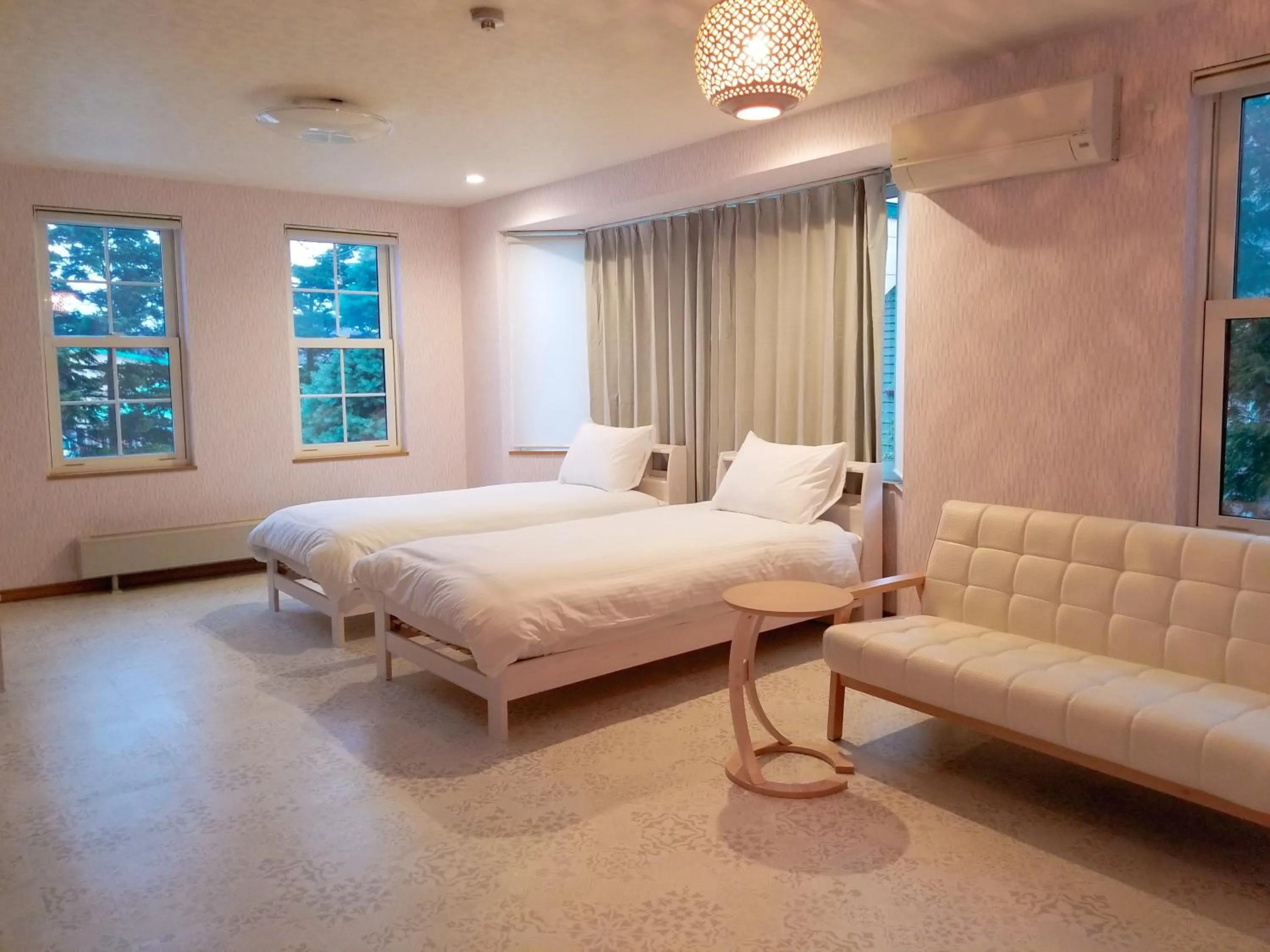 Bedroom, Bed in Donguri House