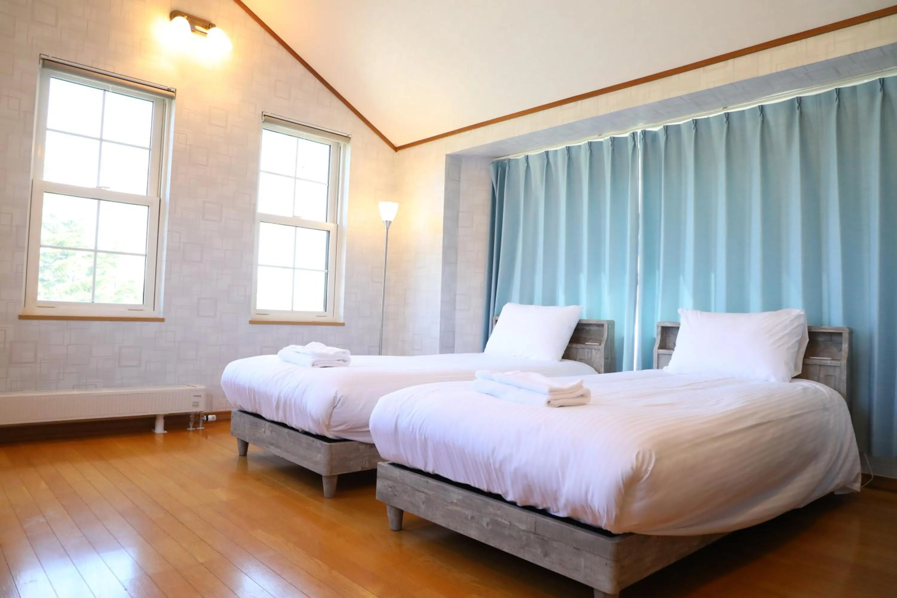 Bedroom, Bed in Donguri House