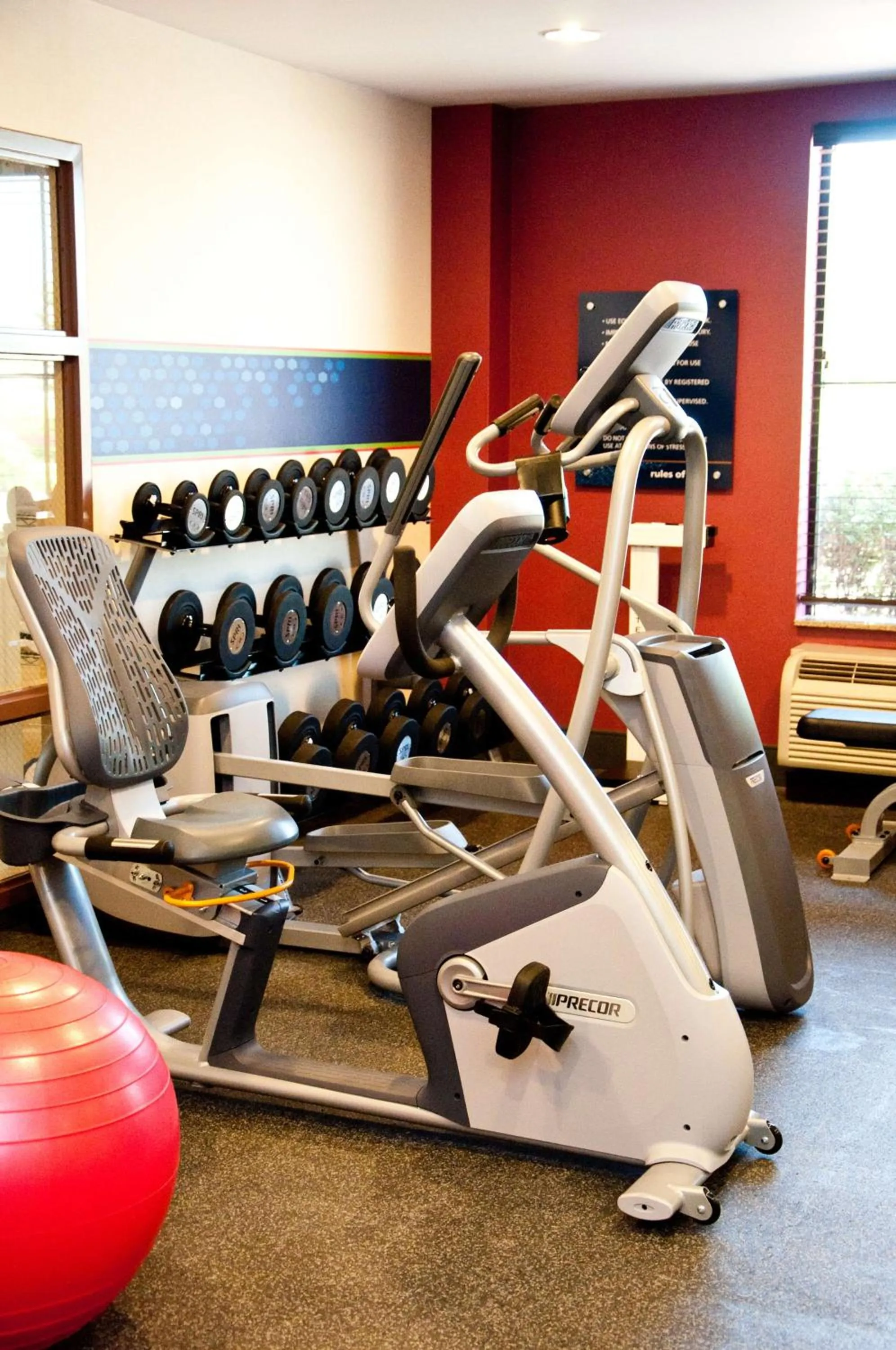 Fitness centre/facilities in Hampton Inn East Windsor