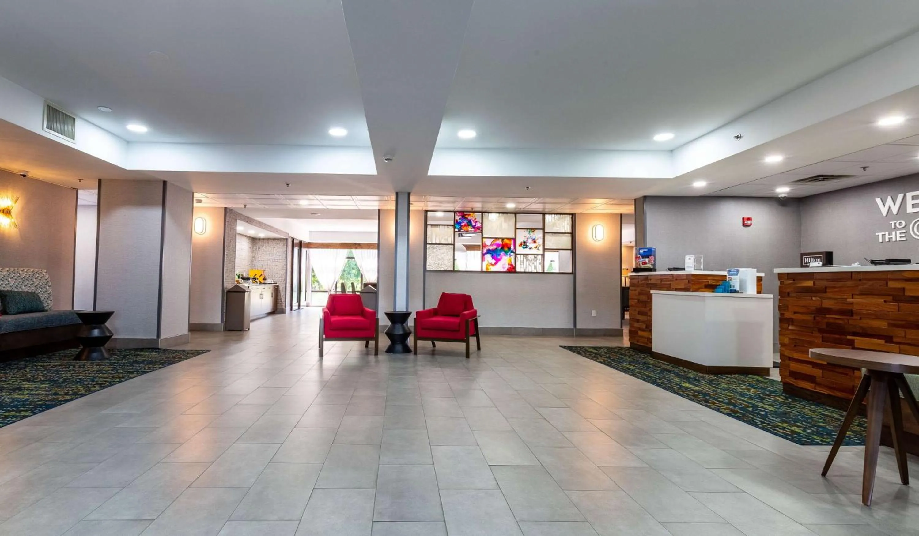 Lobby or reception in Hampton Inn East Windsor