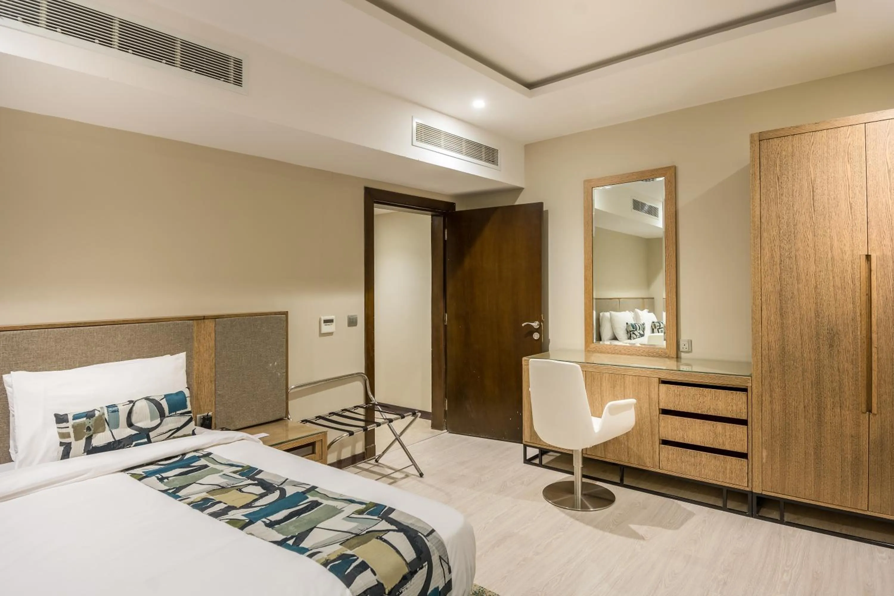 Photo of the whole room, Bed in Ewaa Express Hotel - Gaber