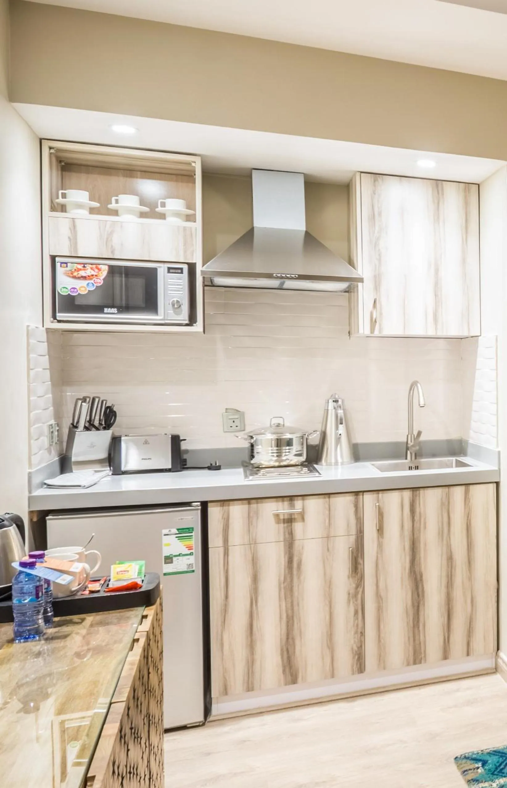 Kitchen or kitchenette in Ewaa Express Hotel - Gaber