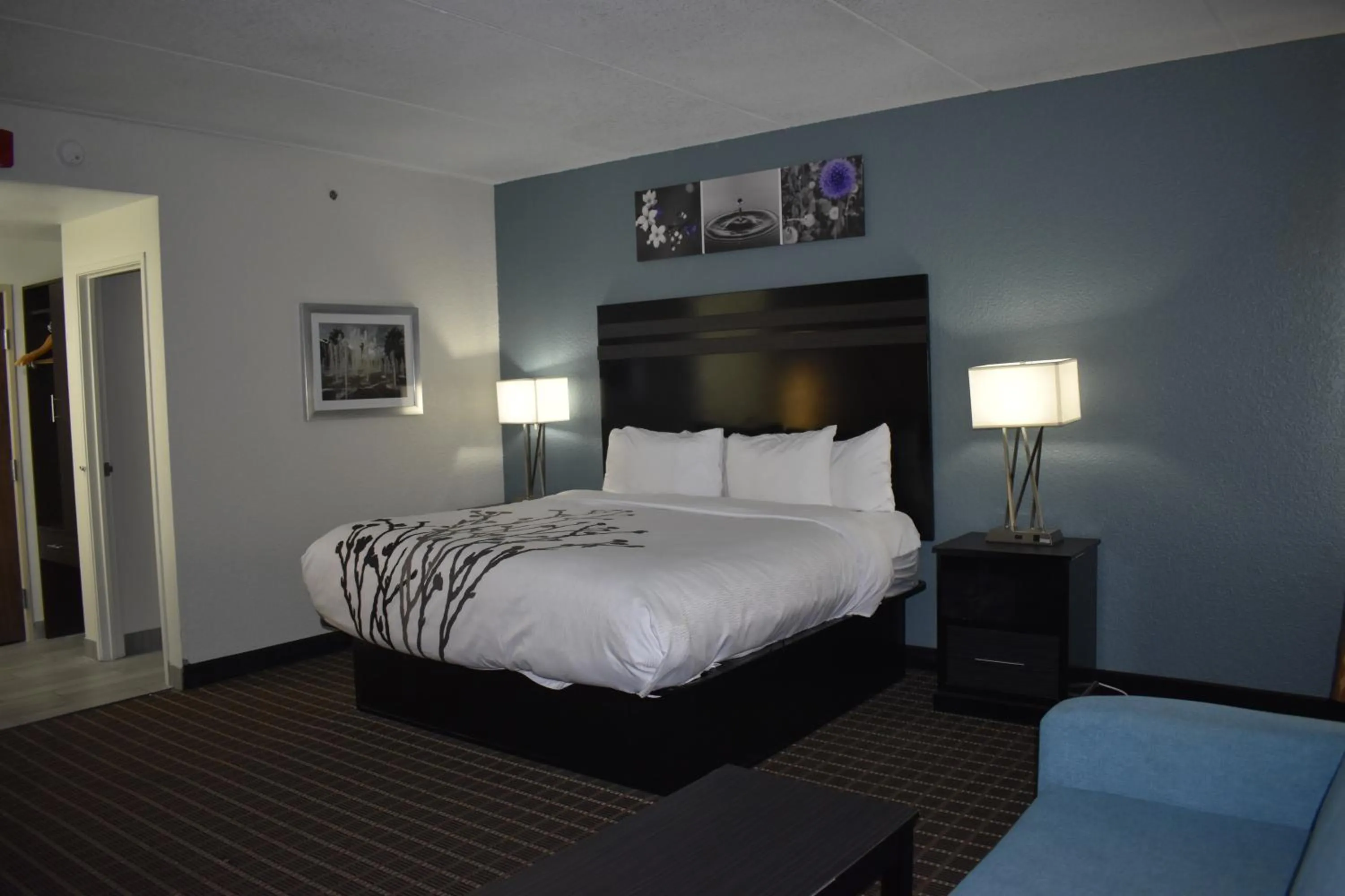 Bed in Sleep Inn & Suites West Knoxville
