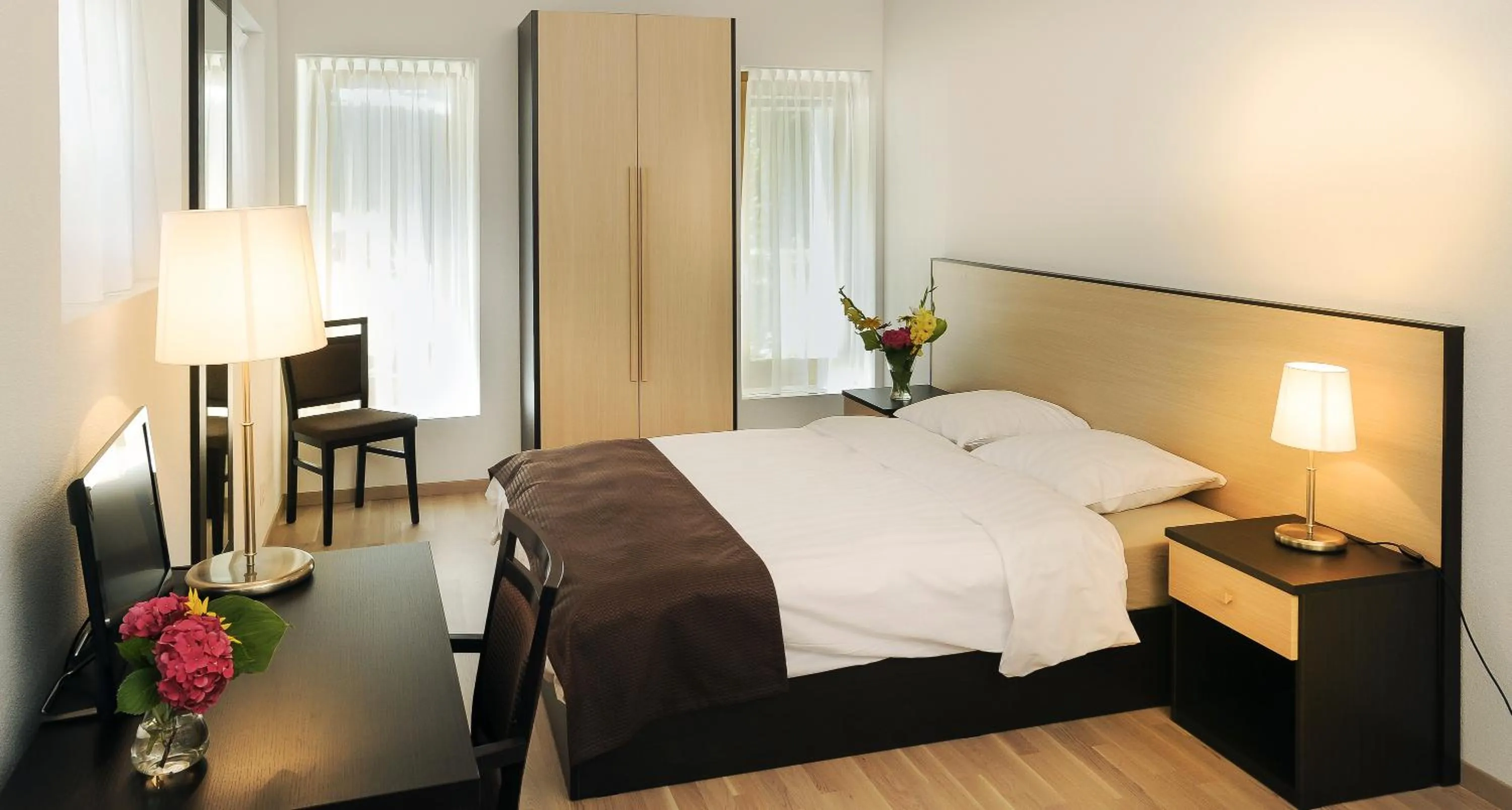 Bed in Château de Bossey