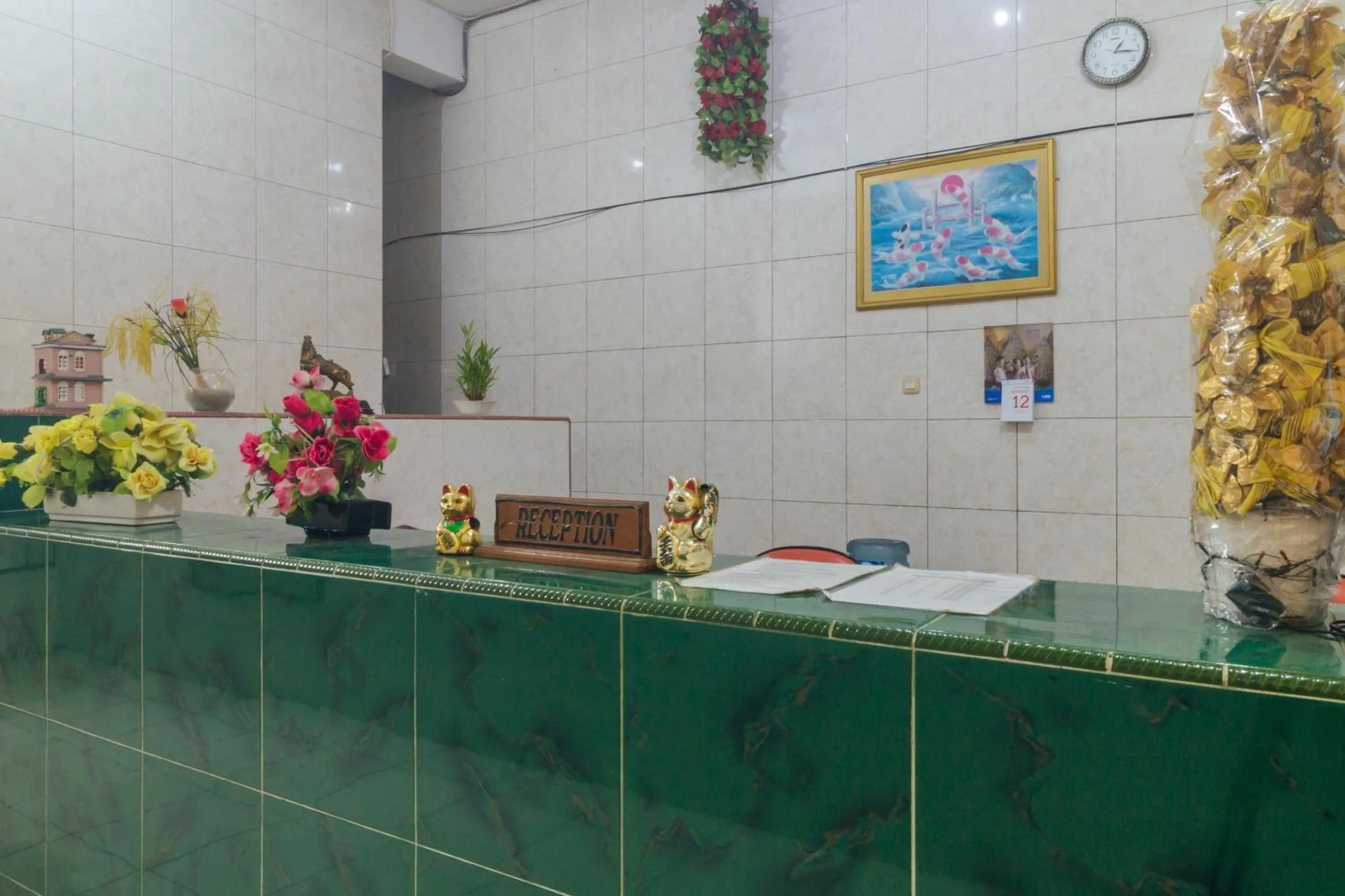 Lobby or reception in Hotel O Astika