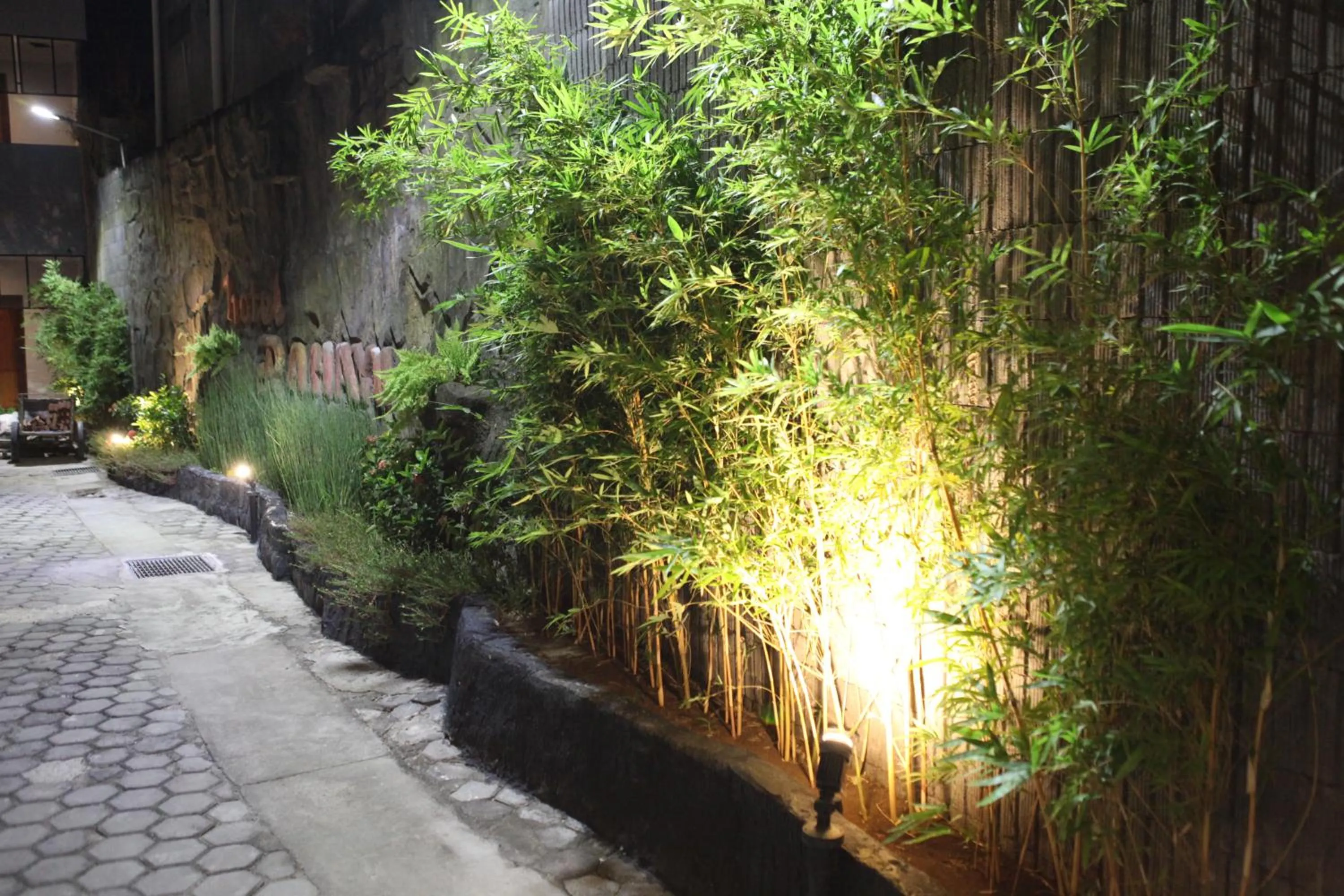 Garden view in Rahayu Hotel Cirebon