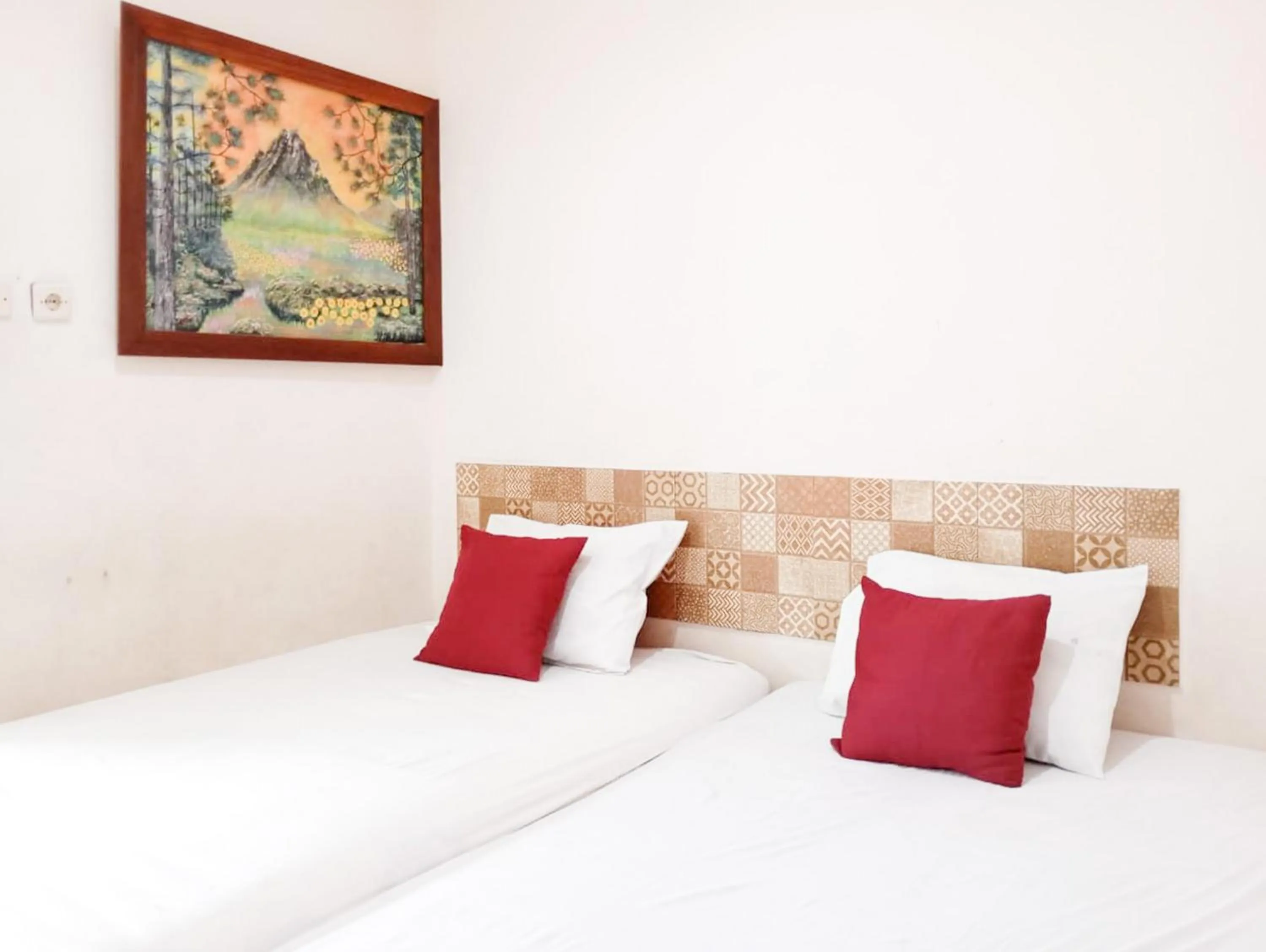 Bedroom, Bed in Art Guesthouse Syariah Near Malioboro RedPartner