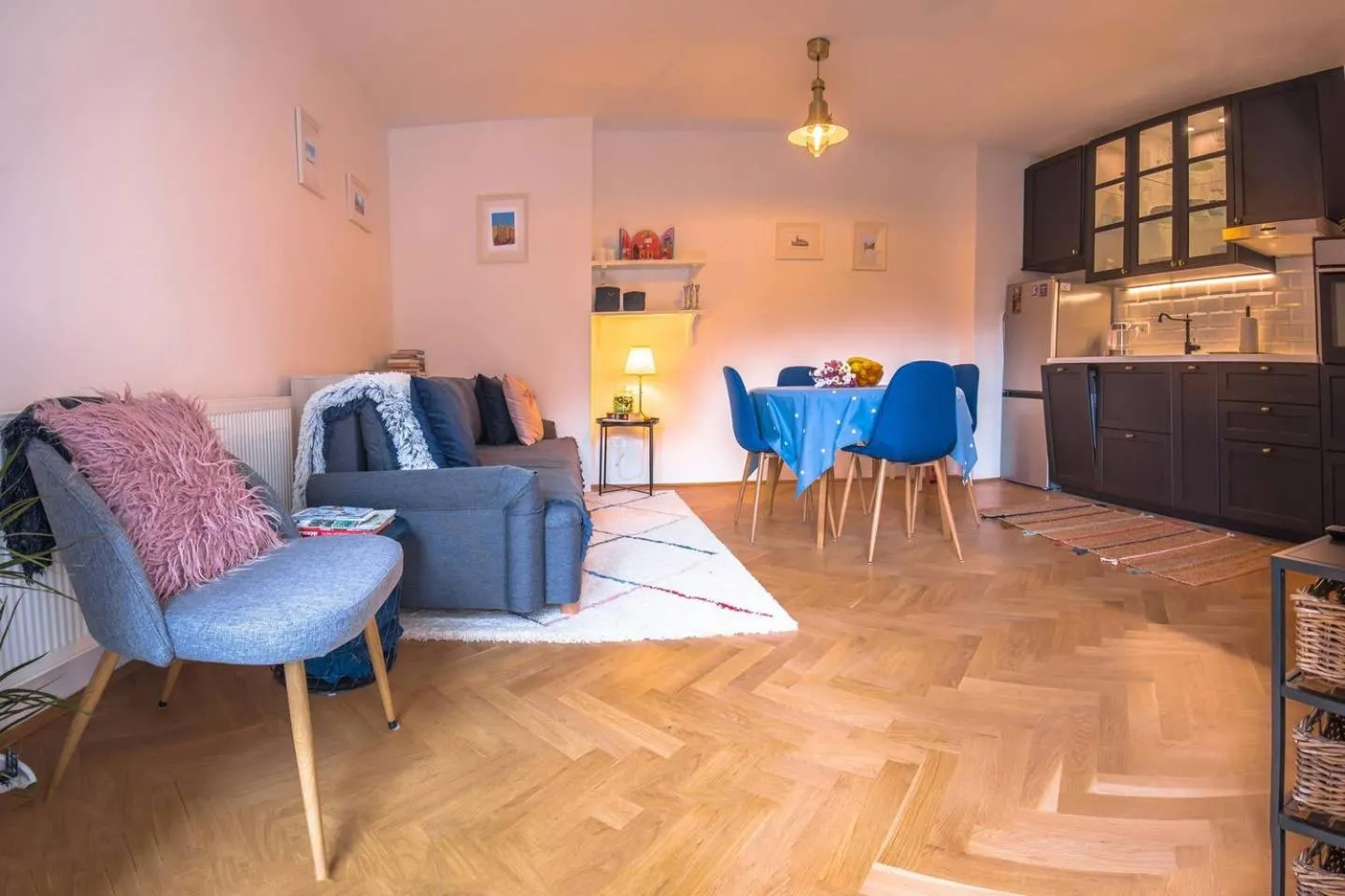 Living room in Number 28 Boutique Apartment
