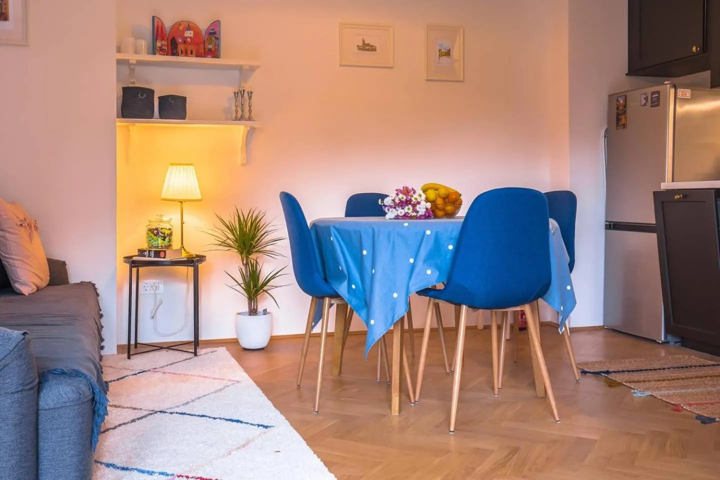Living room in Number 28 Boutique Apartment