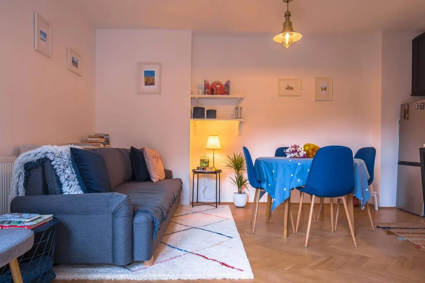 Living room in Number 28 Boutique Apartment