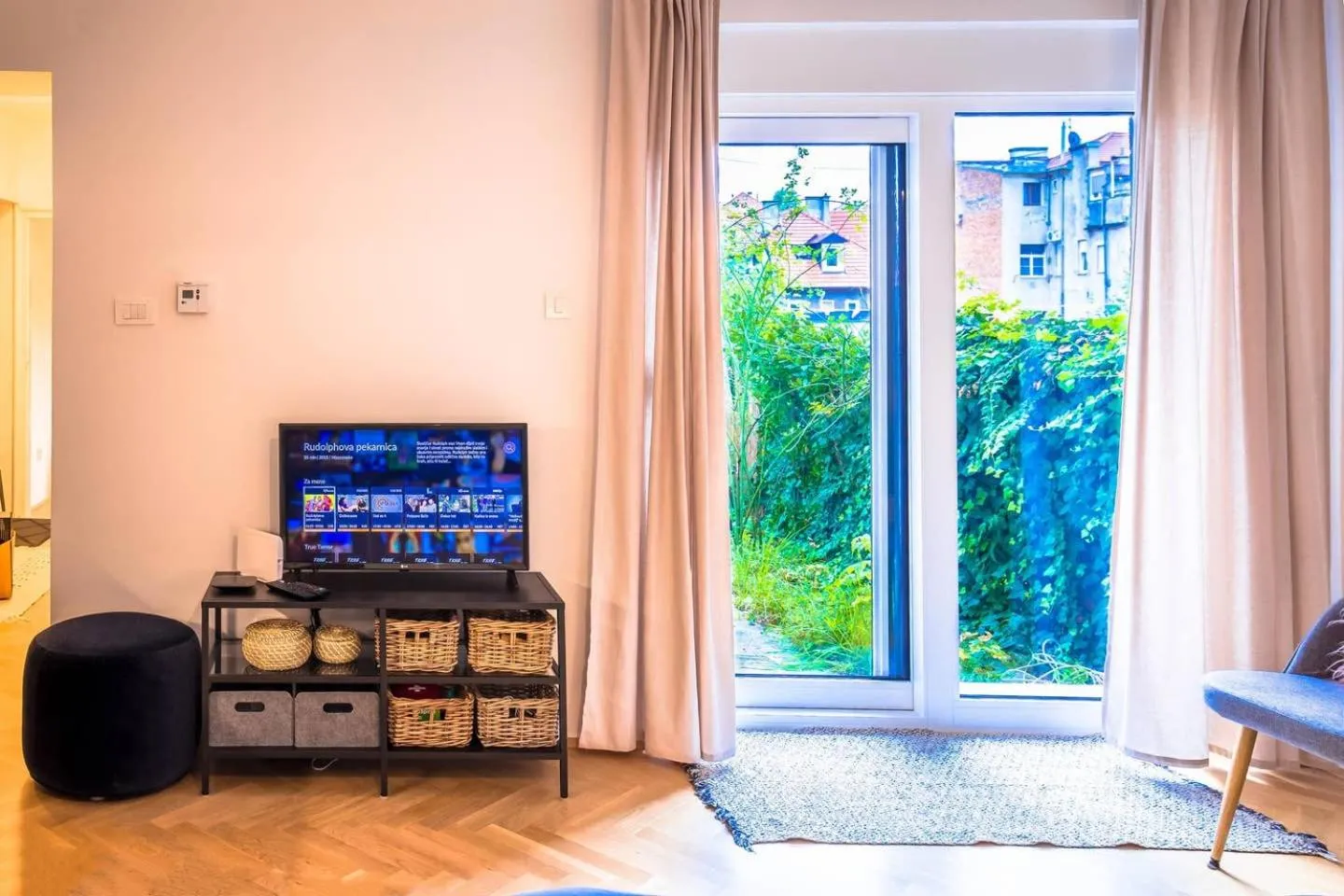 Living room in Number 28 Boutique Apartment