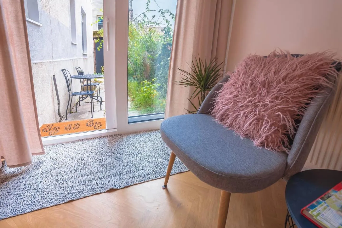 Living room in Number 28 Boutique Apartment