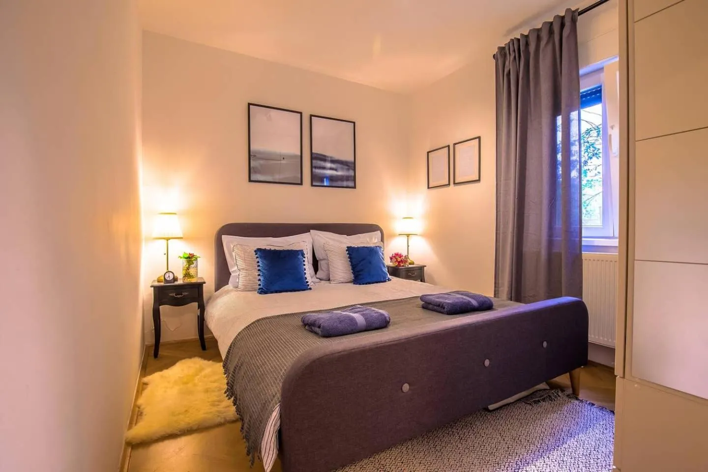 Bed in Number 28 Boutique Apartment